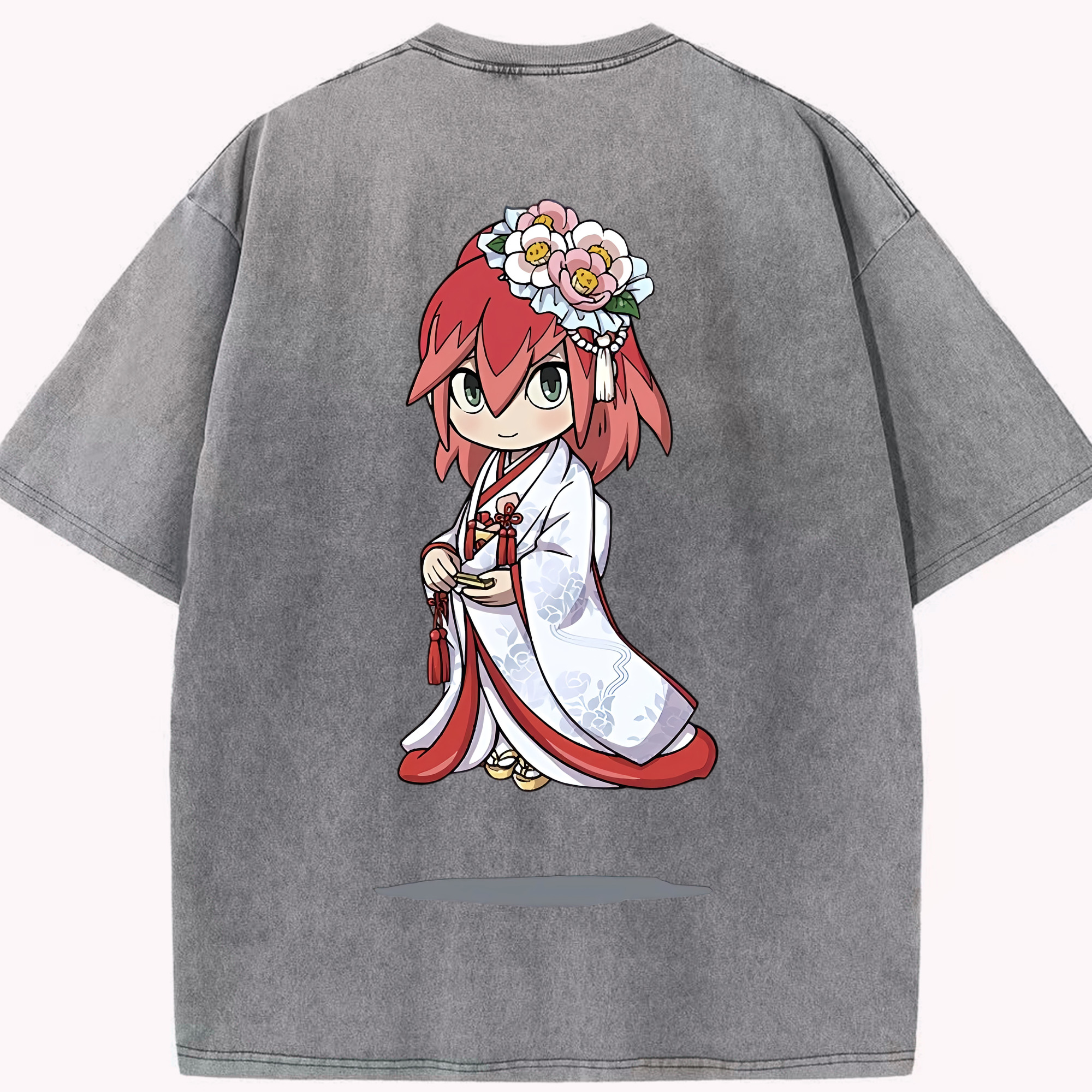 （画像用） 妖怪ウォッチ Yo-kai Watch 綿100% ヴィンテージ風 半袖Tシャツ（背面プリント）