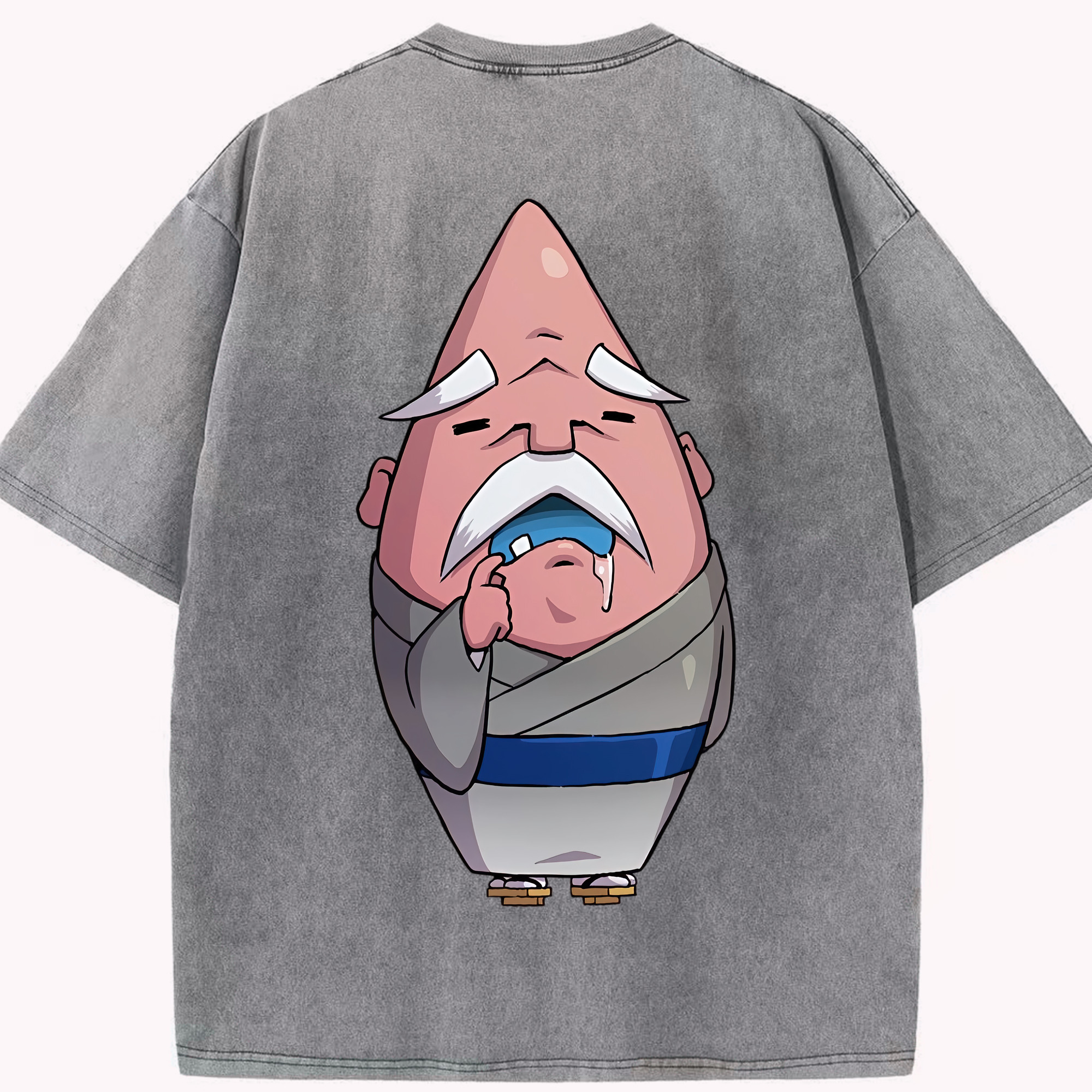 （画像用） 妖怪ウォッチ Yo-kai Watch 綿100% ヴィンテージ風 半袖Tシャツ（背面プリント）