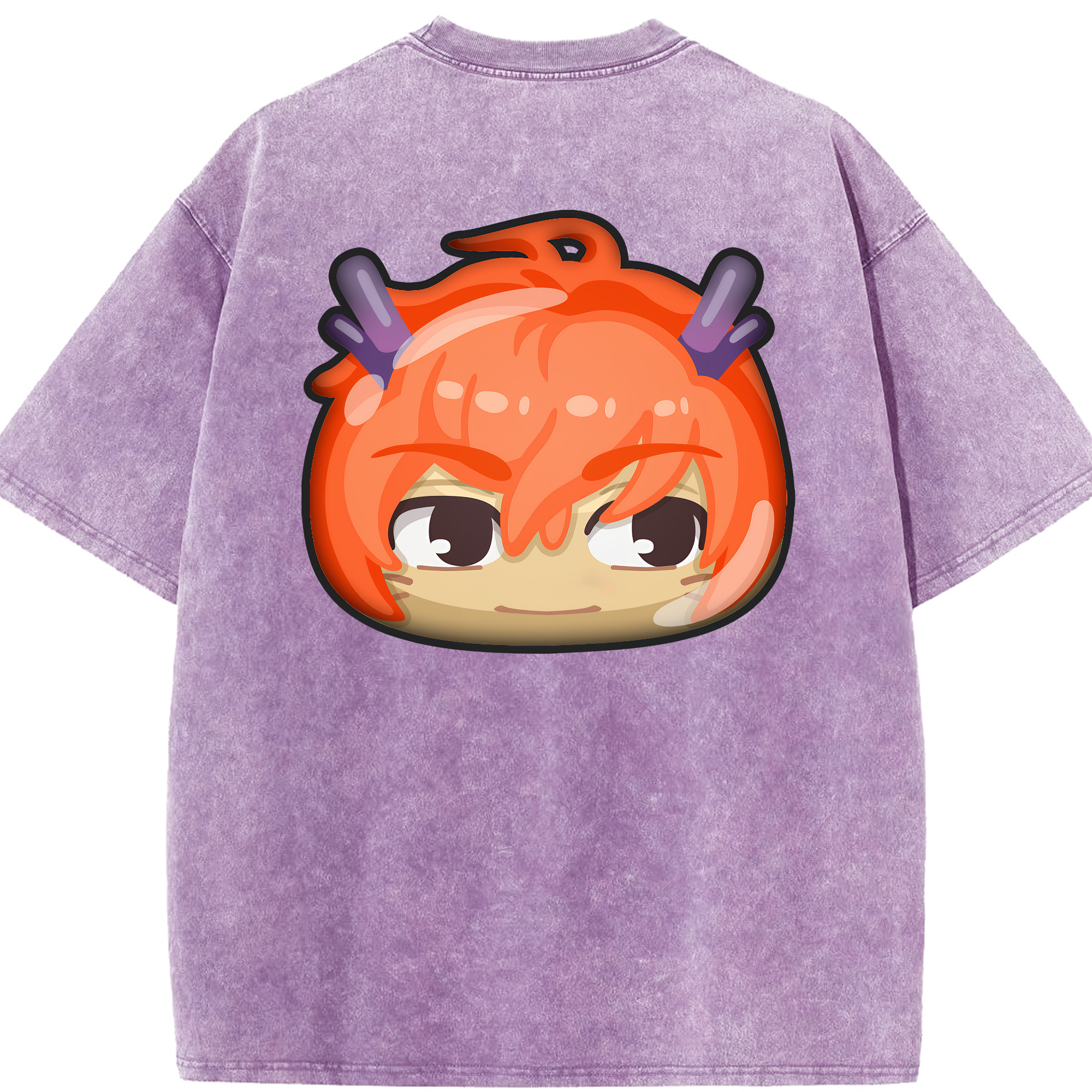（画像用） 妖怪ウォッチ Yo-kai Watch 綿100% ヴィンテージ風 半袖Tシャツ（背面プリント）