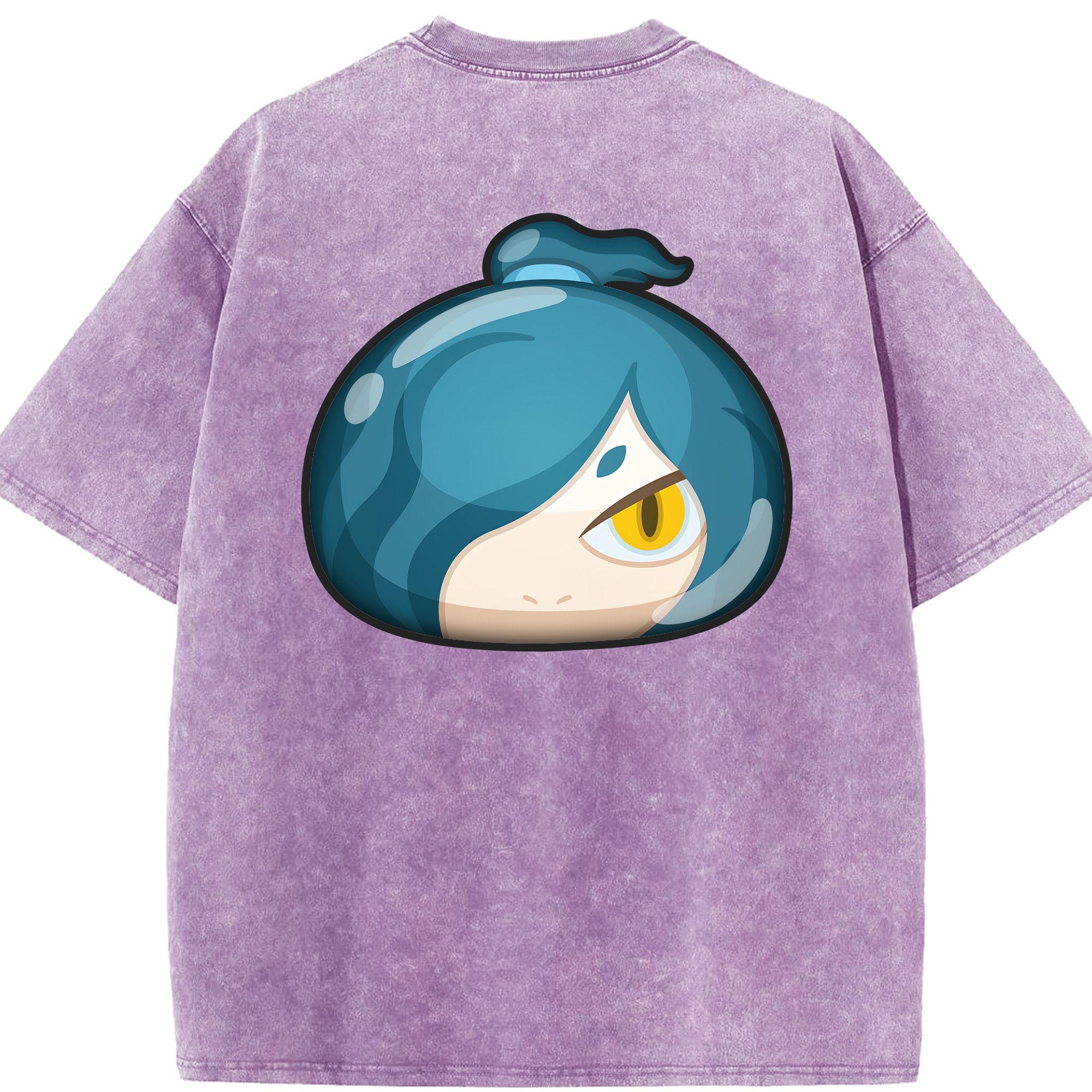 （画像用） 妖怪ウォッチ Yo-kai Watch 綿100% ヴィンテージ風 半袖Tシャツ（背面プリント）