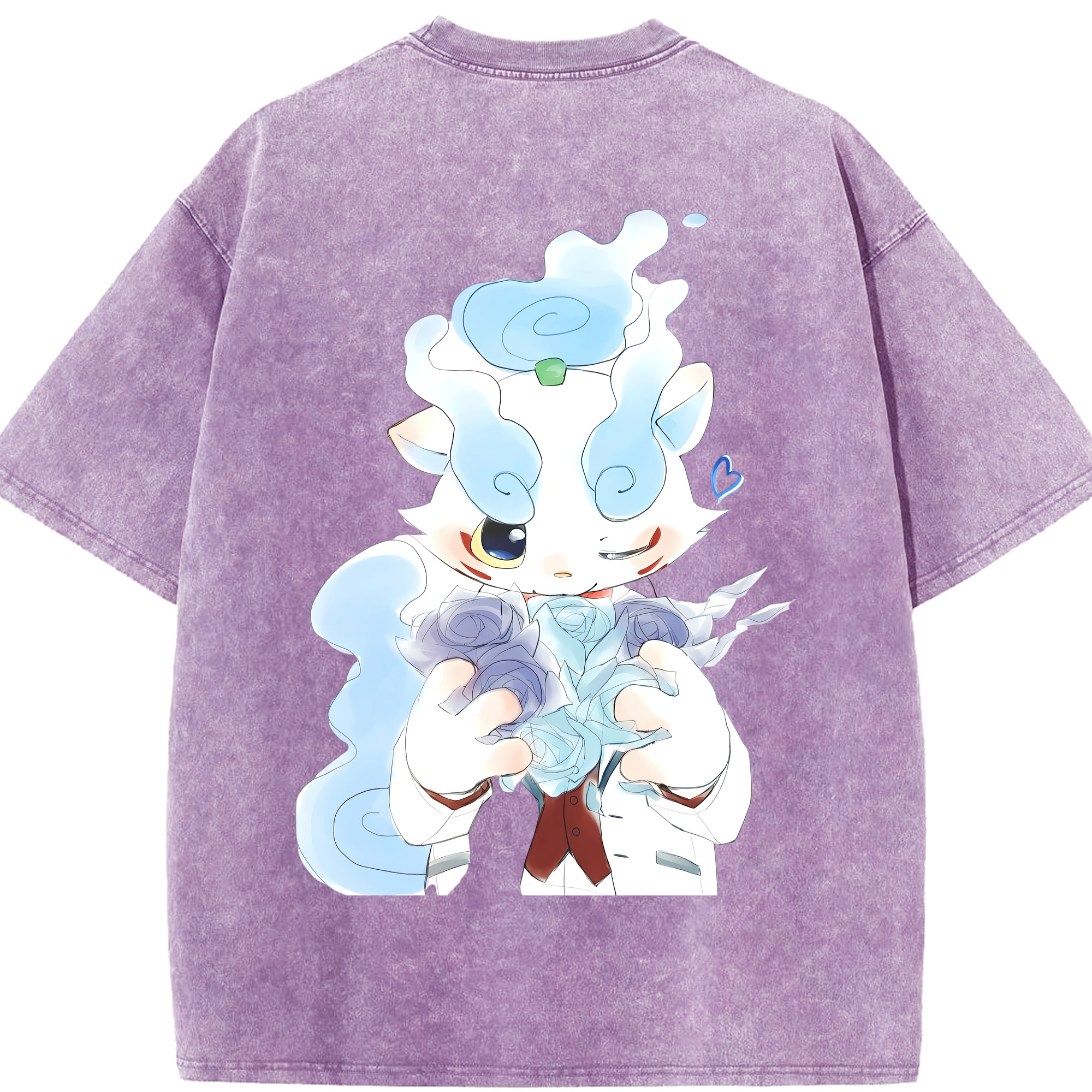 （画像用） 妖怪ウォッチ Yo-kai Watch 綿100% ヴィンテージ風 半袖Tシャツ（背面プリント）