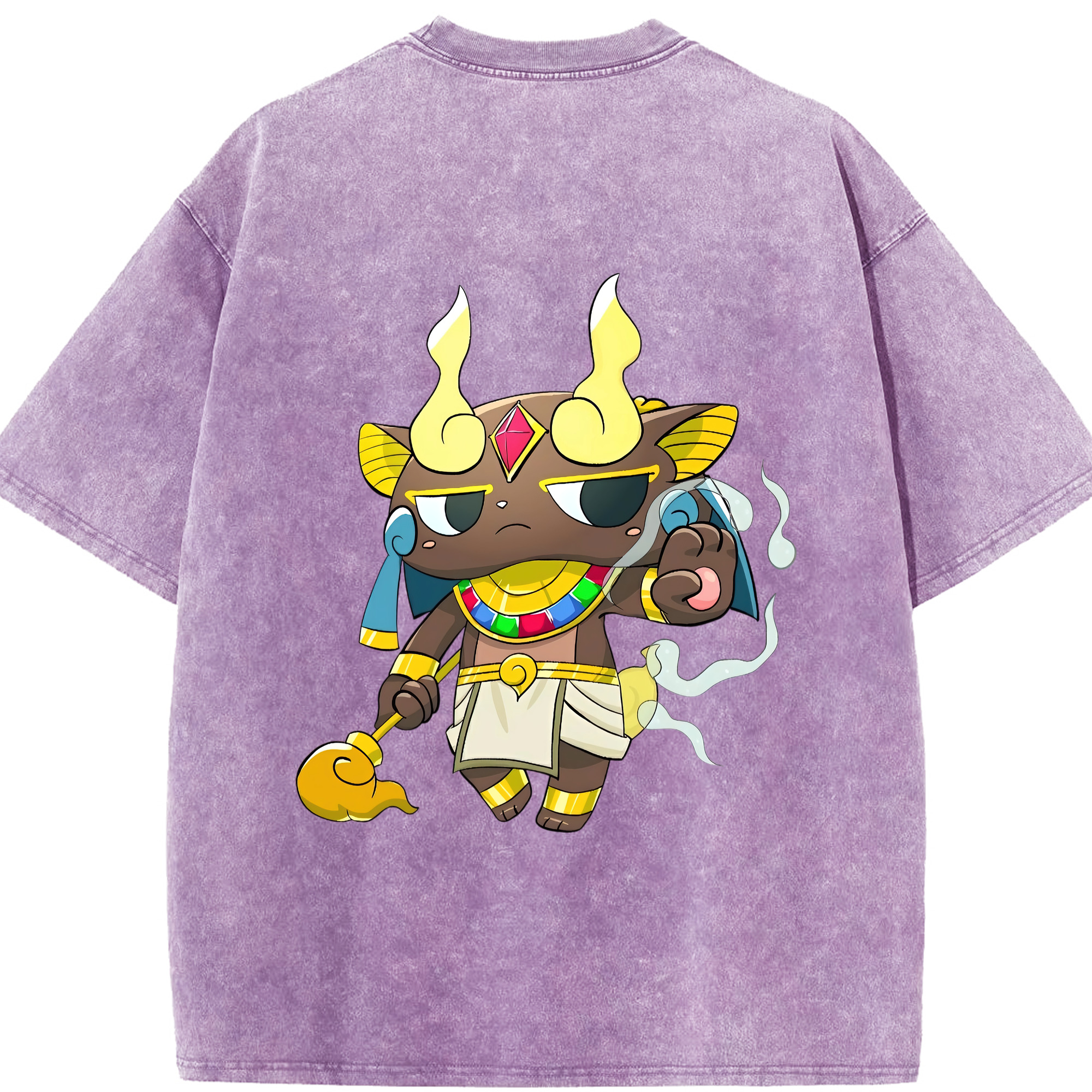 （画像用） 妖怪ウォッチ Yo-kai Watch 綿100% ヴィンテージ風 半袖Tシャツ（背面プリント）