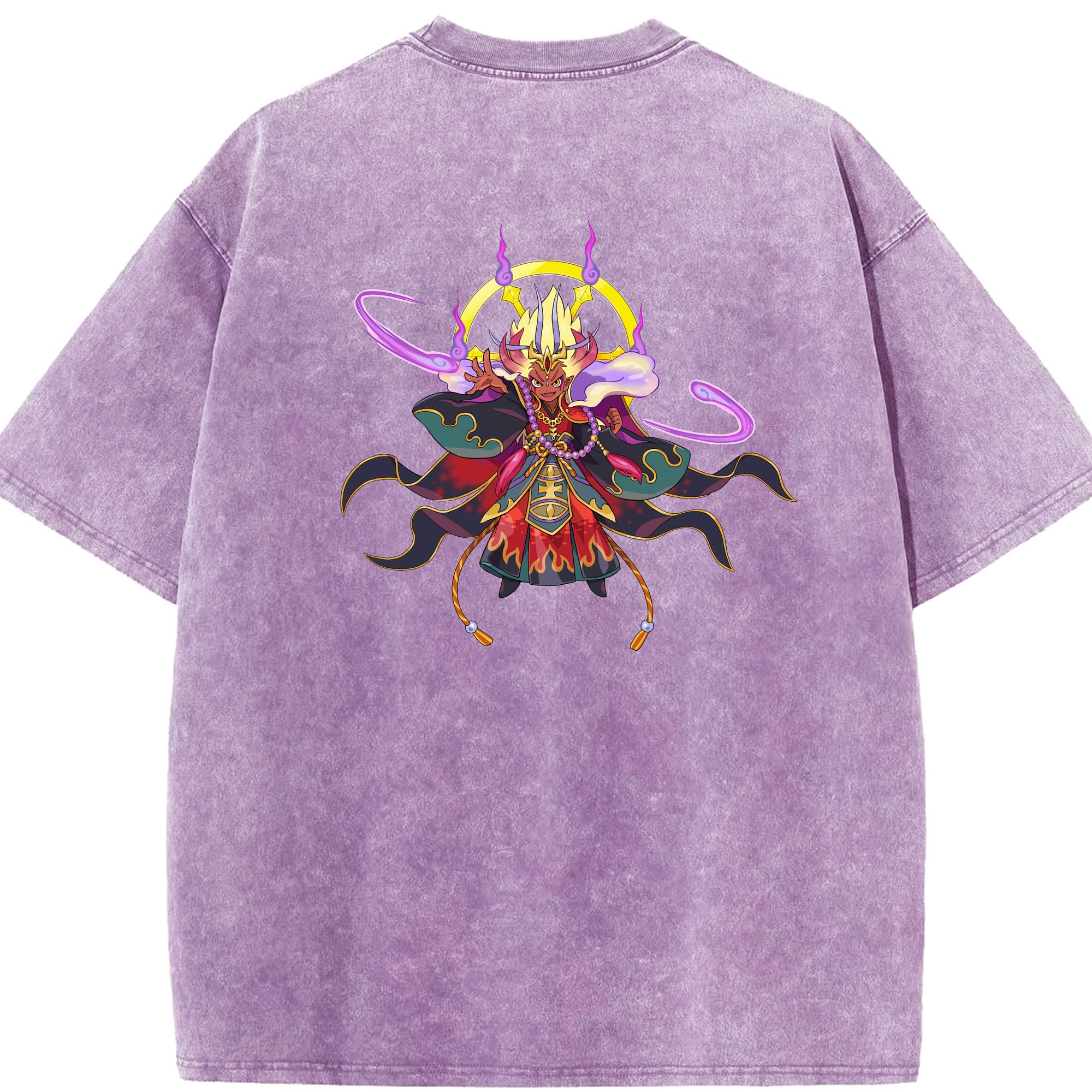 （画像用） 妖怪ウォッチ Yo-kai Watch 綿100% ヴィンテージ風 半袖Tシャツ（背面プリント）