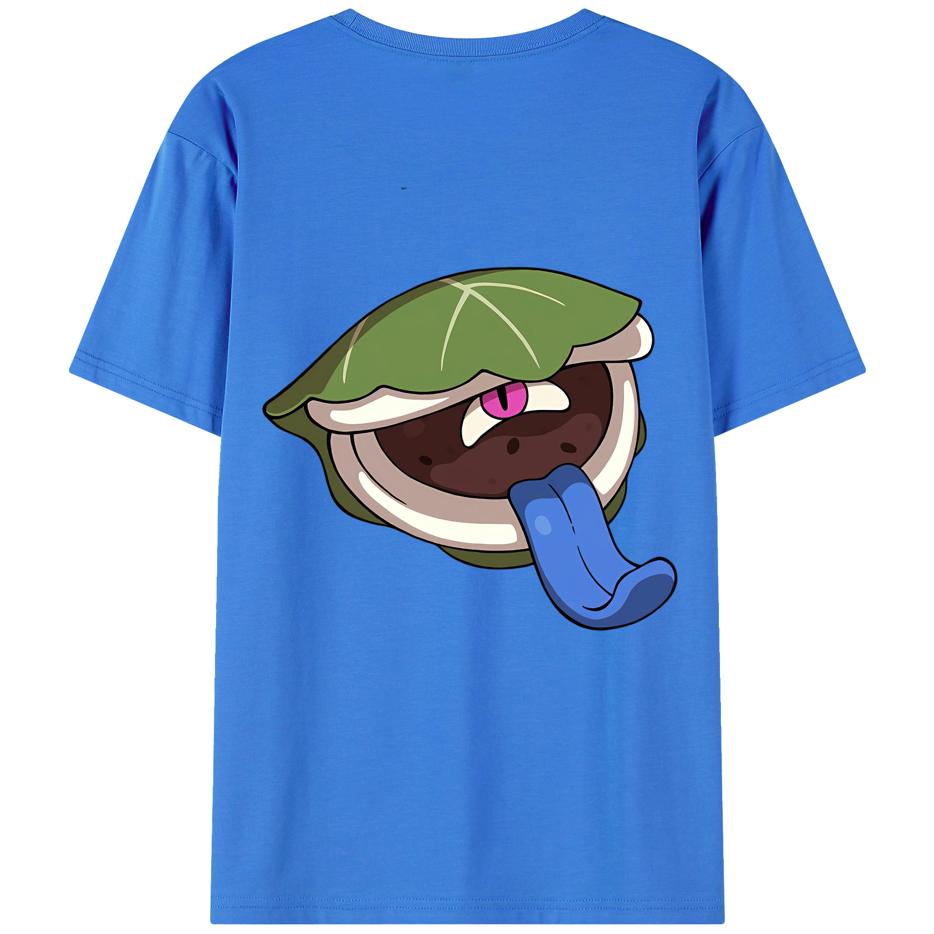 （画像用） 妖怪ウォッチ Yo-kai Watch 綿100％ メンズ半袖Tシャツ（バックプリント） 通気性