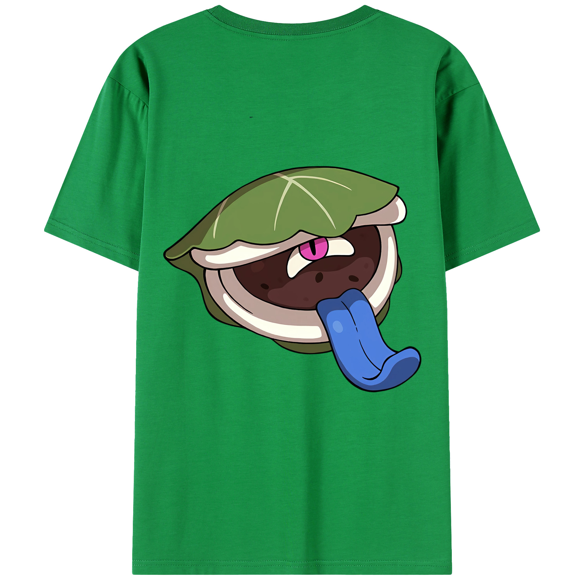 （画像用） 妖怪ウォッチ Yo-kai Watch 綿100％ メンズ半袖Tシャツ（バックプリント） 通気性
