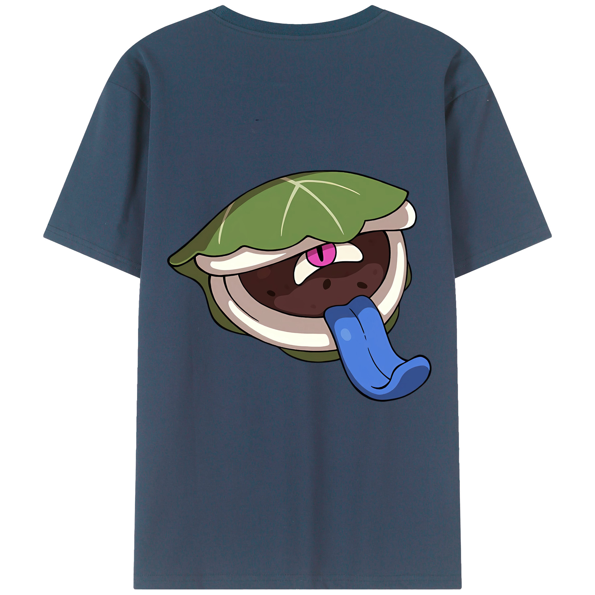 （画像用） 妖怪ウォッチ Yo-kai Watch 綿100％ メンズ半袖Tシャツ（バックプリント） 通気性