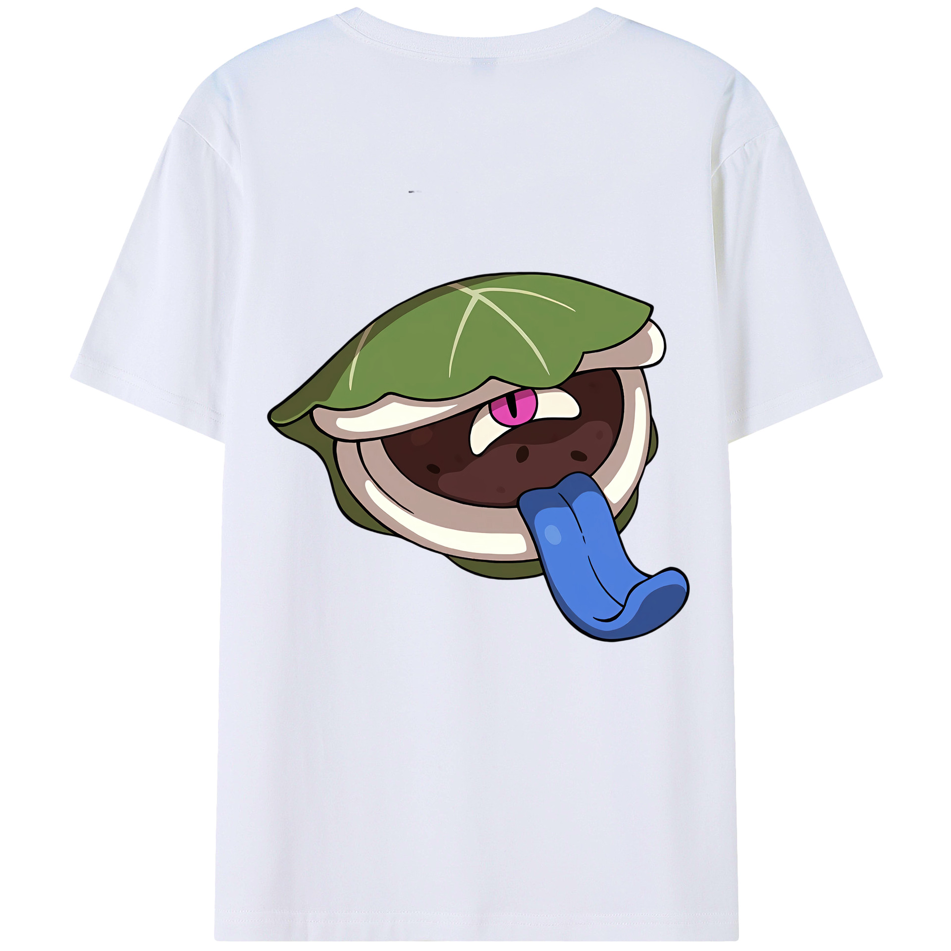 （画像用） 妖怪ウォッチ Yo-kai Watch 綿100％ メンズ半袖Tシャツ（バックプリント） 通気性