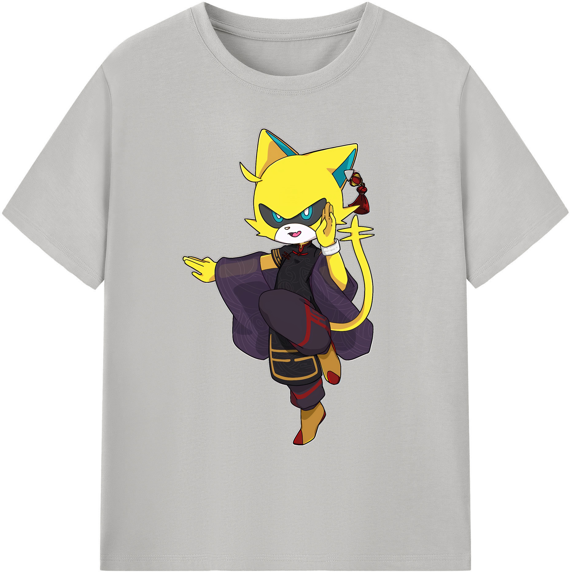 （画像用） 妖怪ウォッチ Yo-kai Watch 綿100％ メンズ半袖Tシャツ｜肌触りやわらか＆通気性