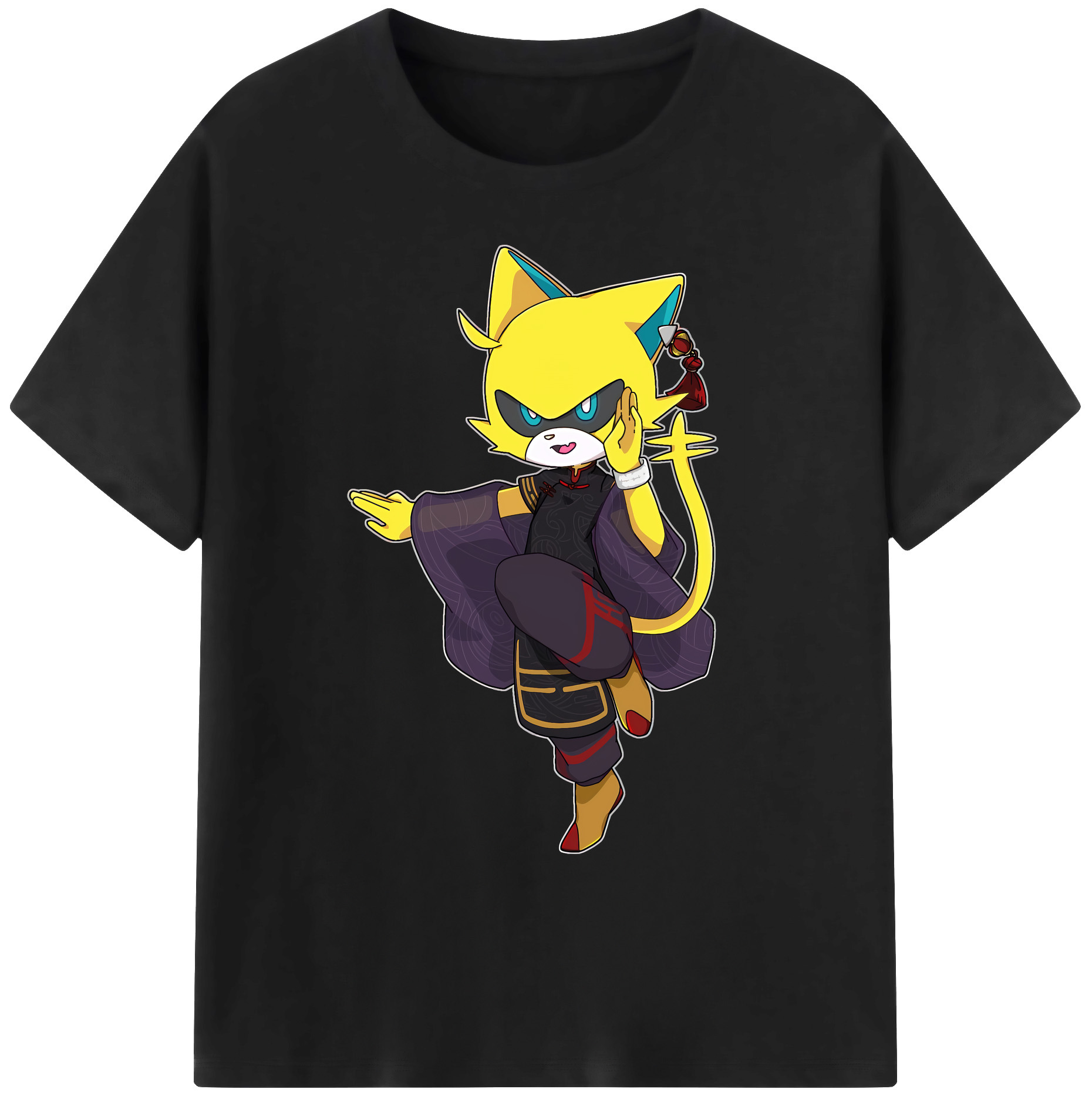 （画像用） 妖怪ウォッチ Yo-kai Watch 綿100％ メンズ半袖Tシャツ｜肌触りやわらか＆通気性