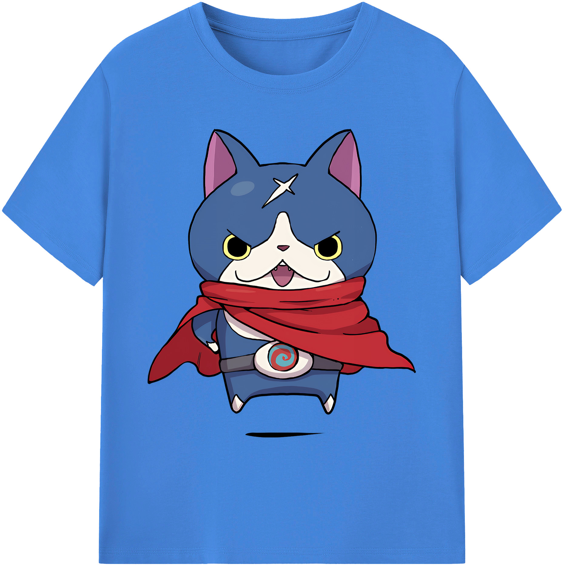 （画像用） 妖怪ウォッチ Yo-kai Watch 綿100％ メンズ半袖Tシャツ｜肌触りやわらか＆通気性