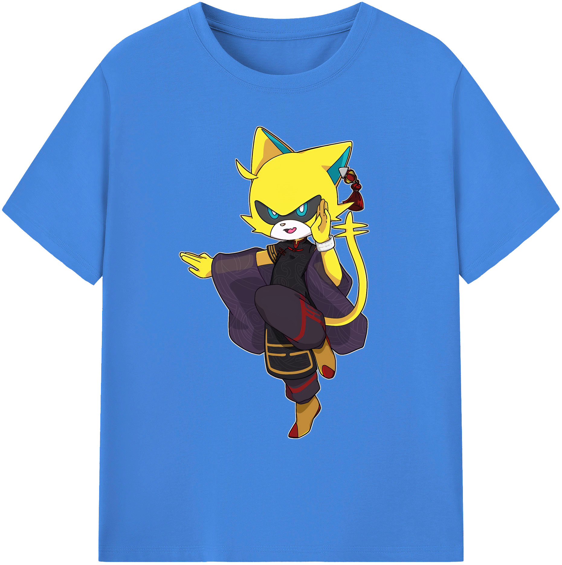 （画像用） 妖怪ウォッチ Yo-kai Watch 綿100％ メンズ半袖Tシャツ｜肌触りやわらか＆通気性