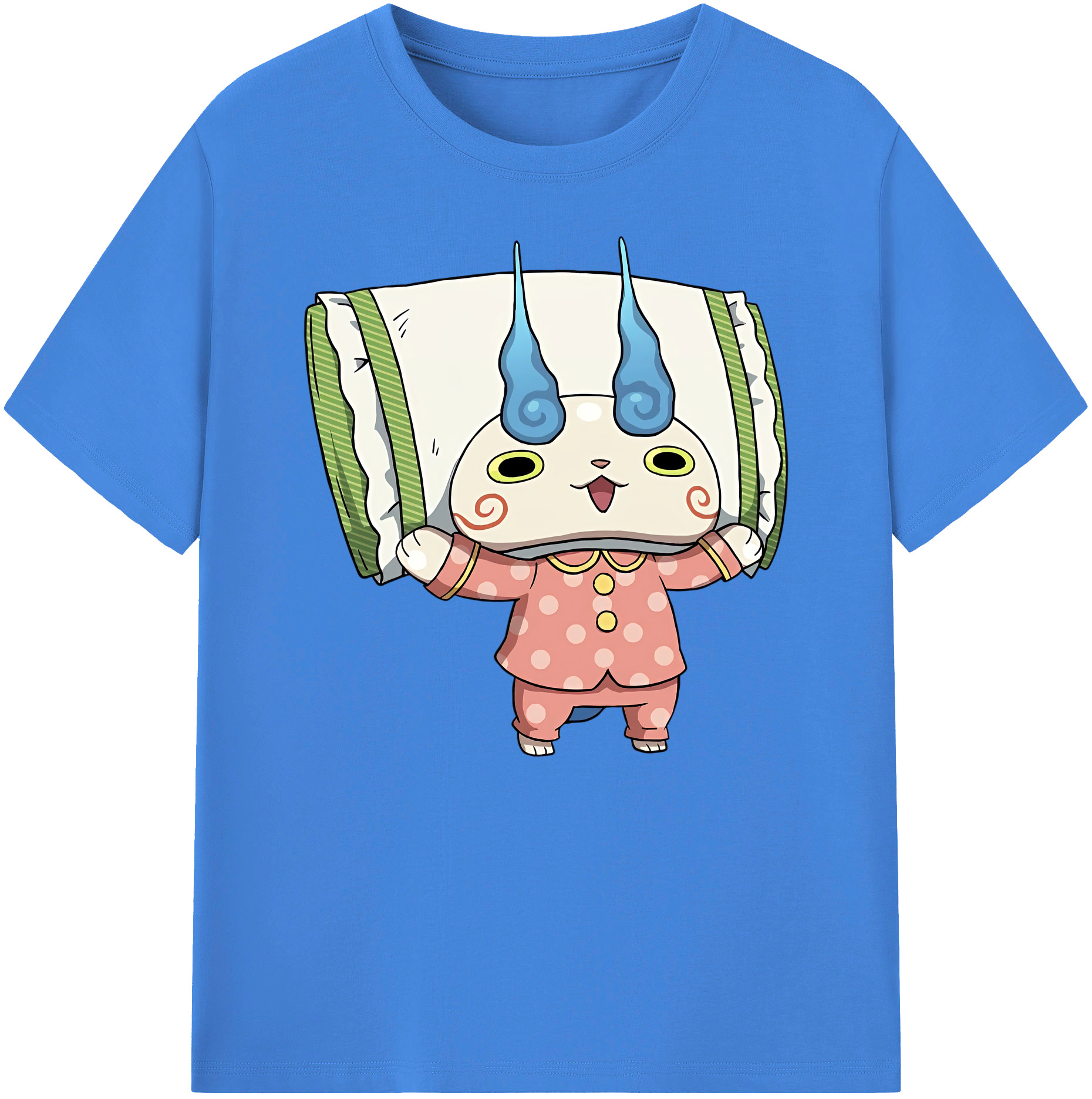 （画像用） 妖怪ウォッチ Yo-kai Watch 綿100％ メンズ半袖Tシャツ｜肌触りやわらか＆通気性