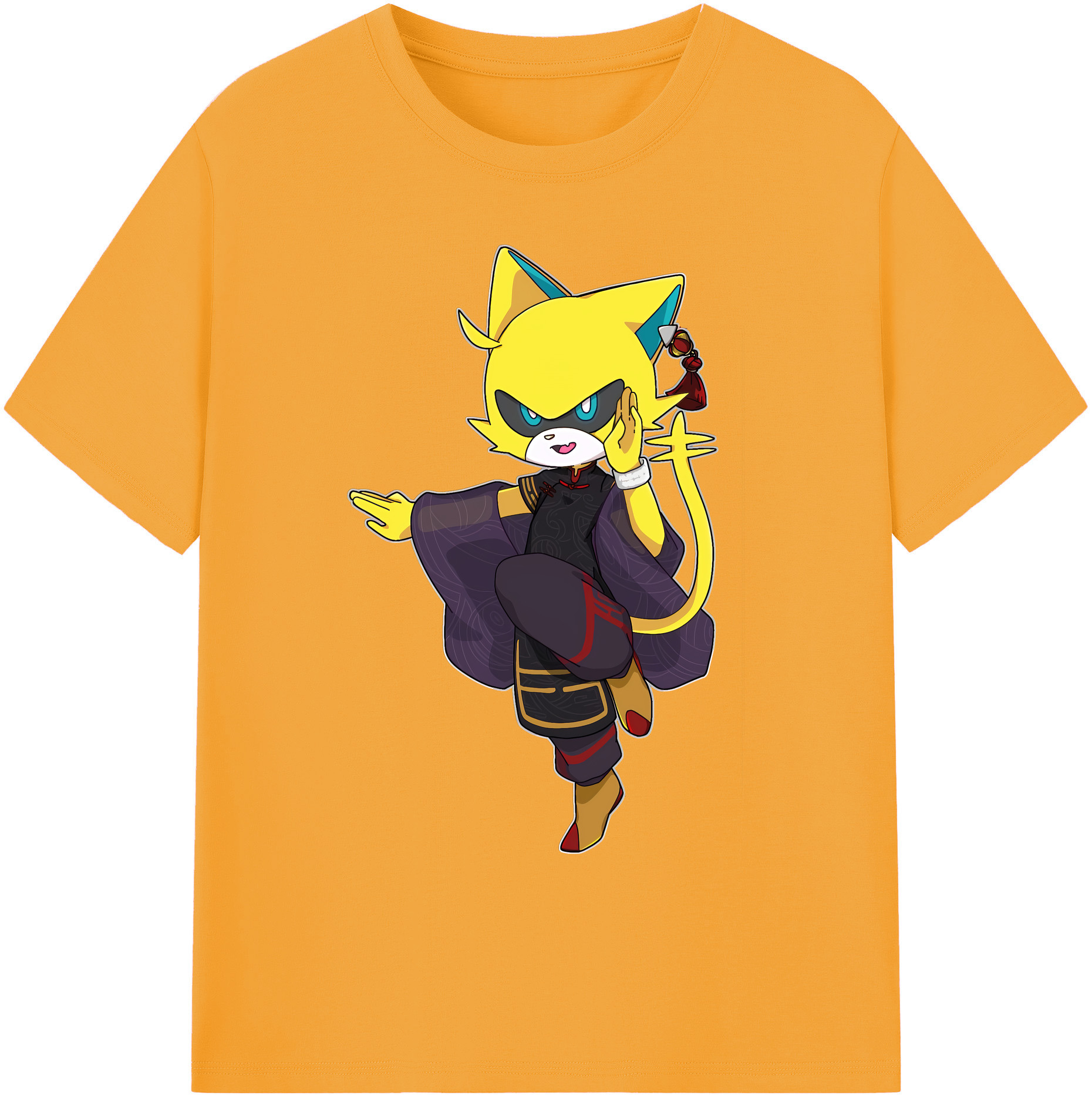 （画像用） 妖怪ウォッチ Yo-kai Watch 綿100％ メンズ半袖Tシャツ｜肌触りやわらか＆通気性