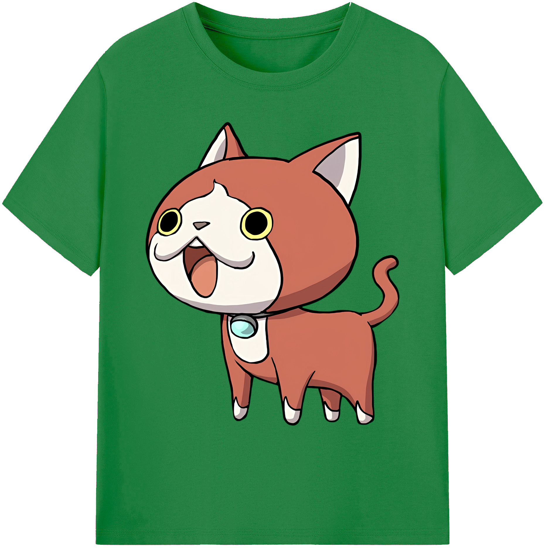 （画像用） 妖怪ウォッチ Yo-kai Watch 綿100％ メンズ半袖Tシャツ｜肌触りやわらか＆通気性