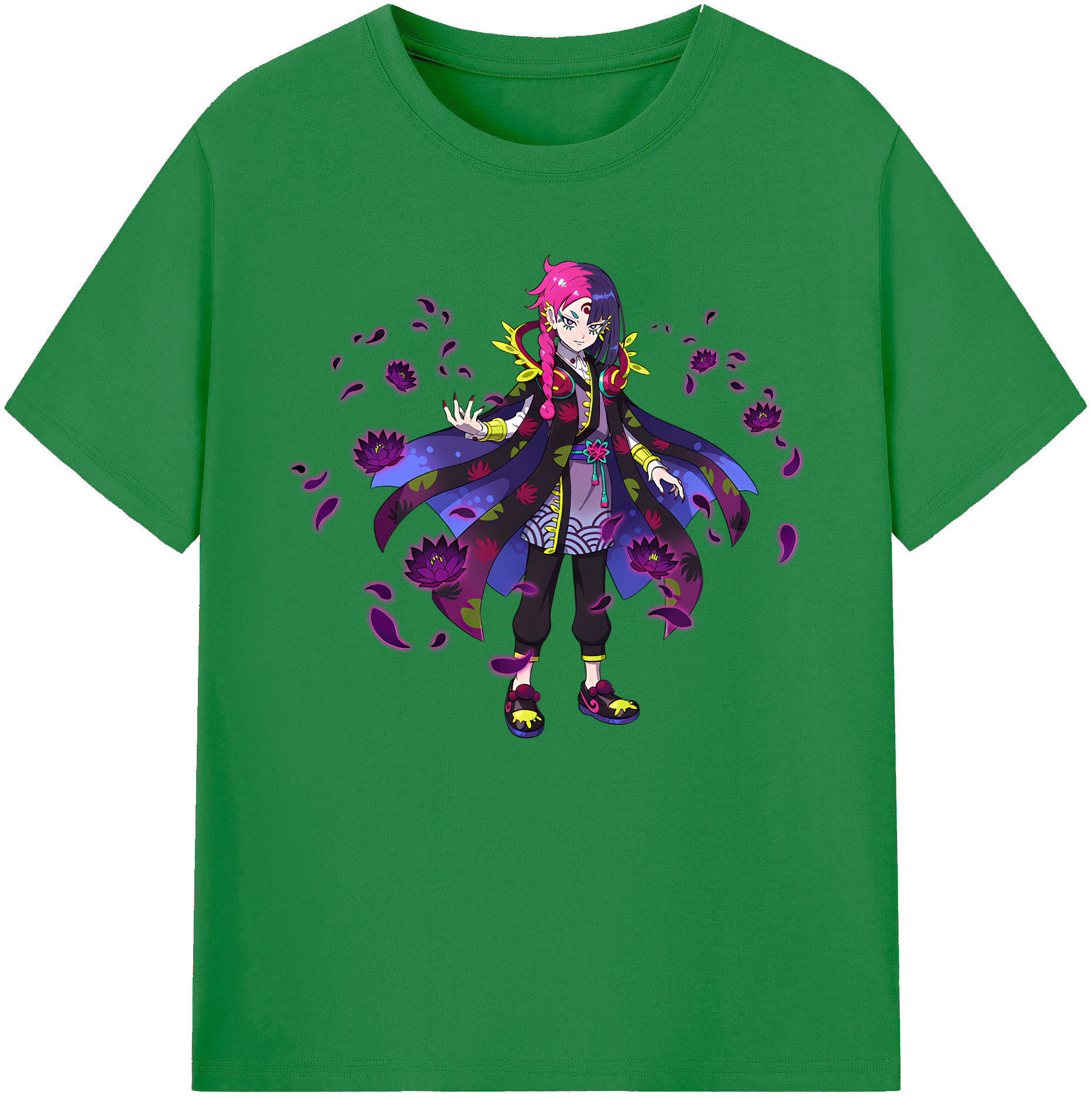 （画像用） 妖怪ウォッチ Yo-kai Watch 綿100％ メンズ半袖Tシャツ｜肌触りやわらか＆通気性