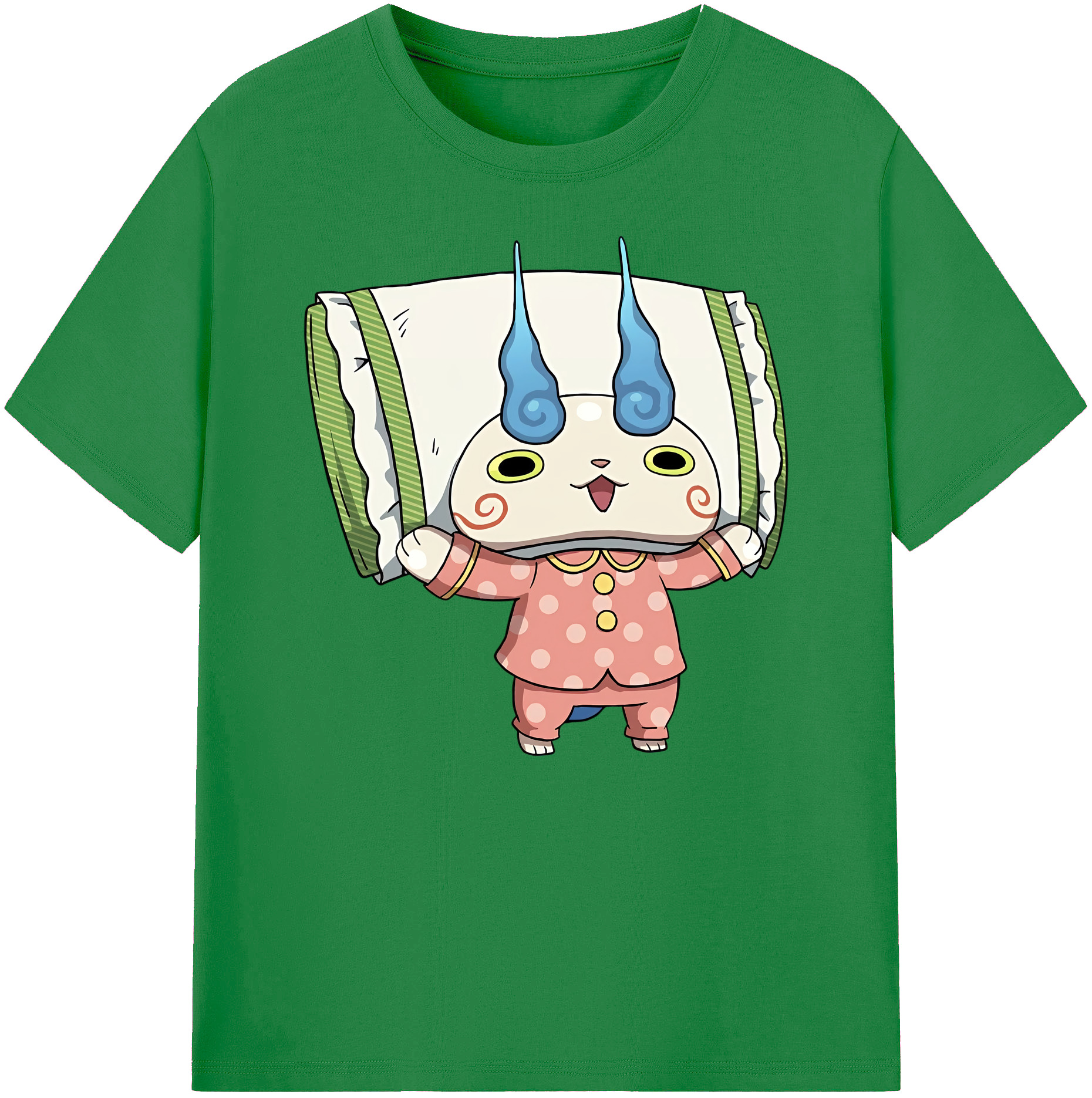 （画像用） 妖怪ウォッチ Yo-kai Watch 綿100％ メンズ半袖Tシャツ｜肌触りやわらか＆通気性