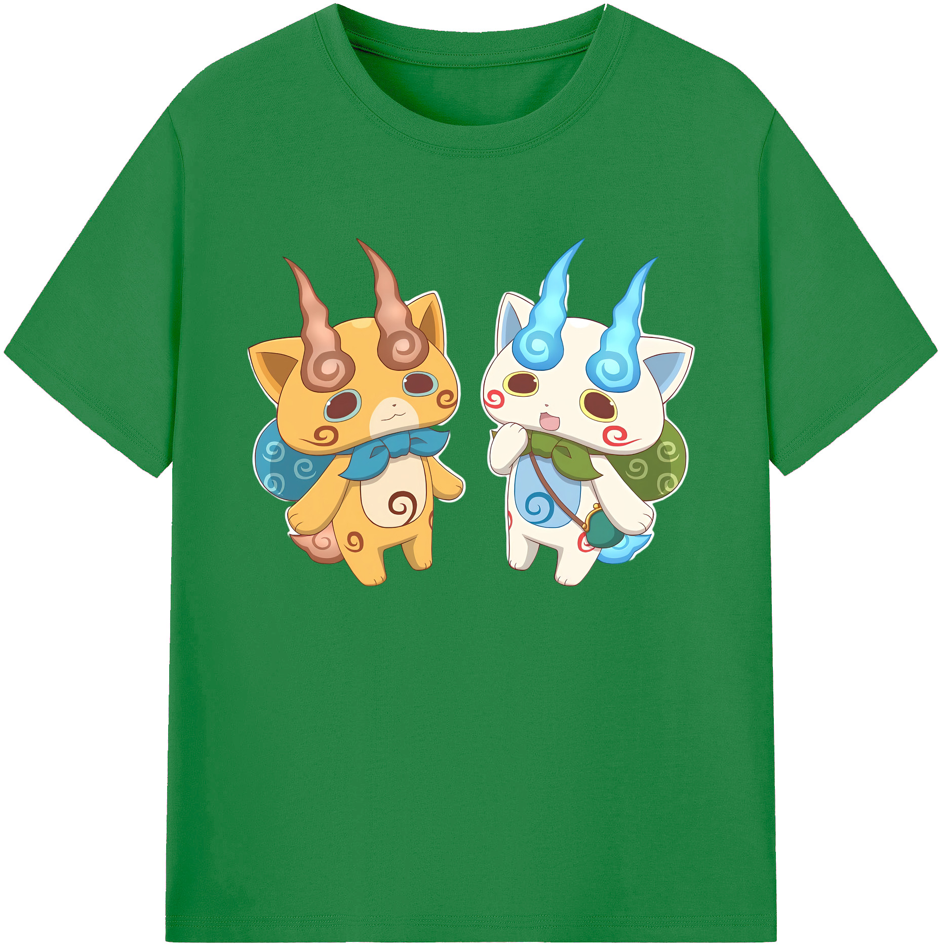 （画像用） 妖怪ウォッチ Yo-kai Watch 綿100％ メンズ半袖Tシャツ｜肌触りやわらか＆通気性