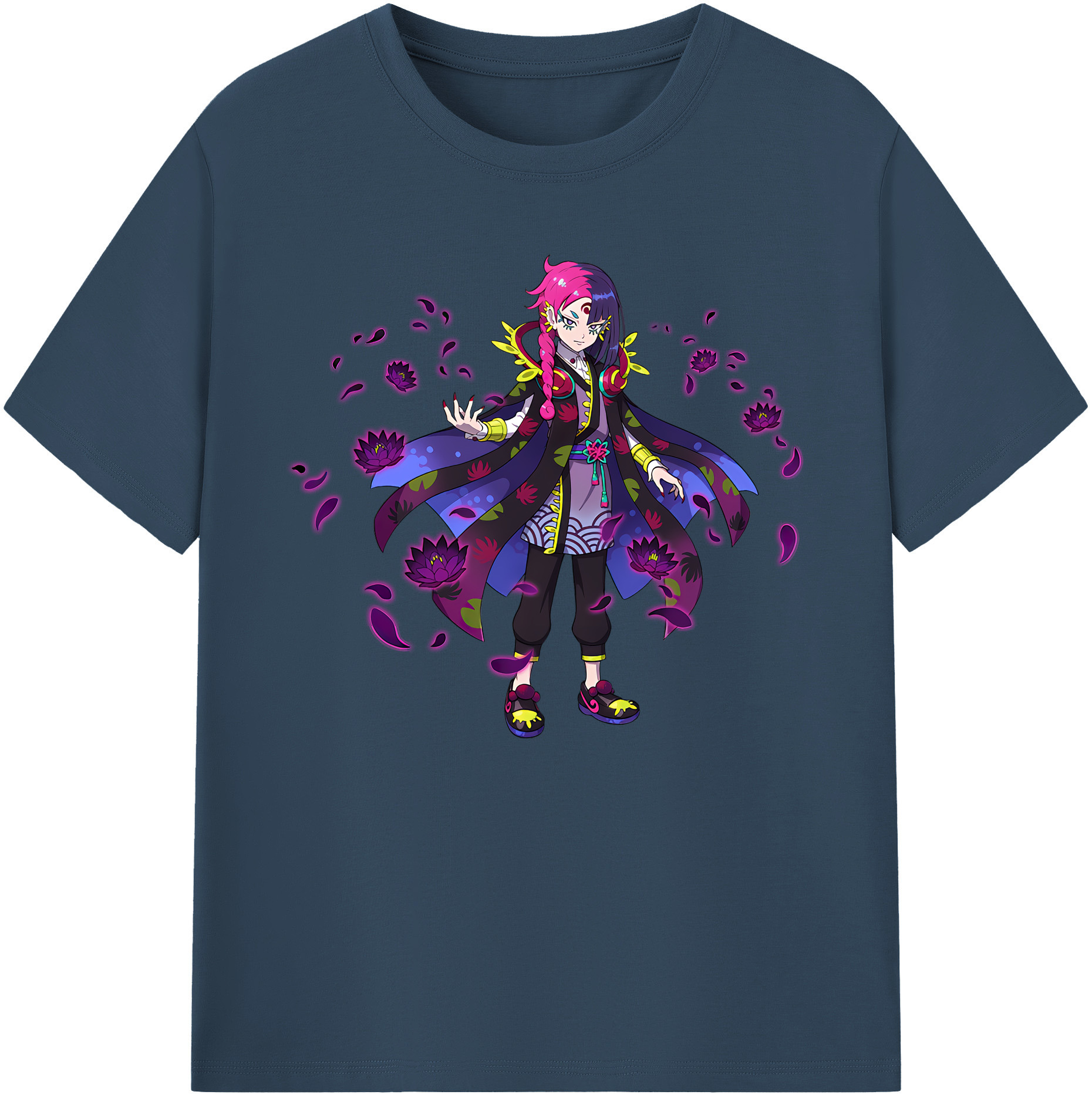 （画像用） 妖怪ウォッチ Yo-kai Watch 綿100％ メンズ半袖Tシャツ｜肌触りやわらか＆通気性