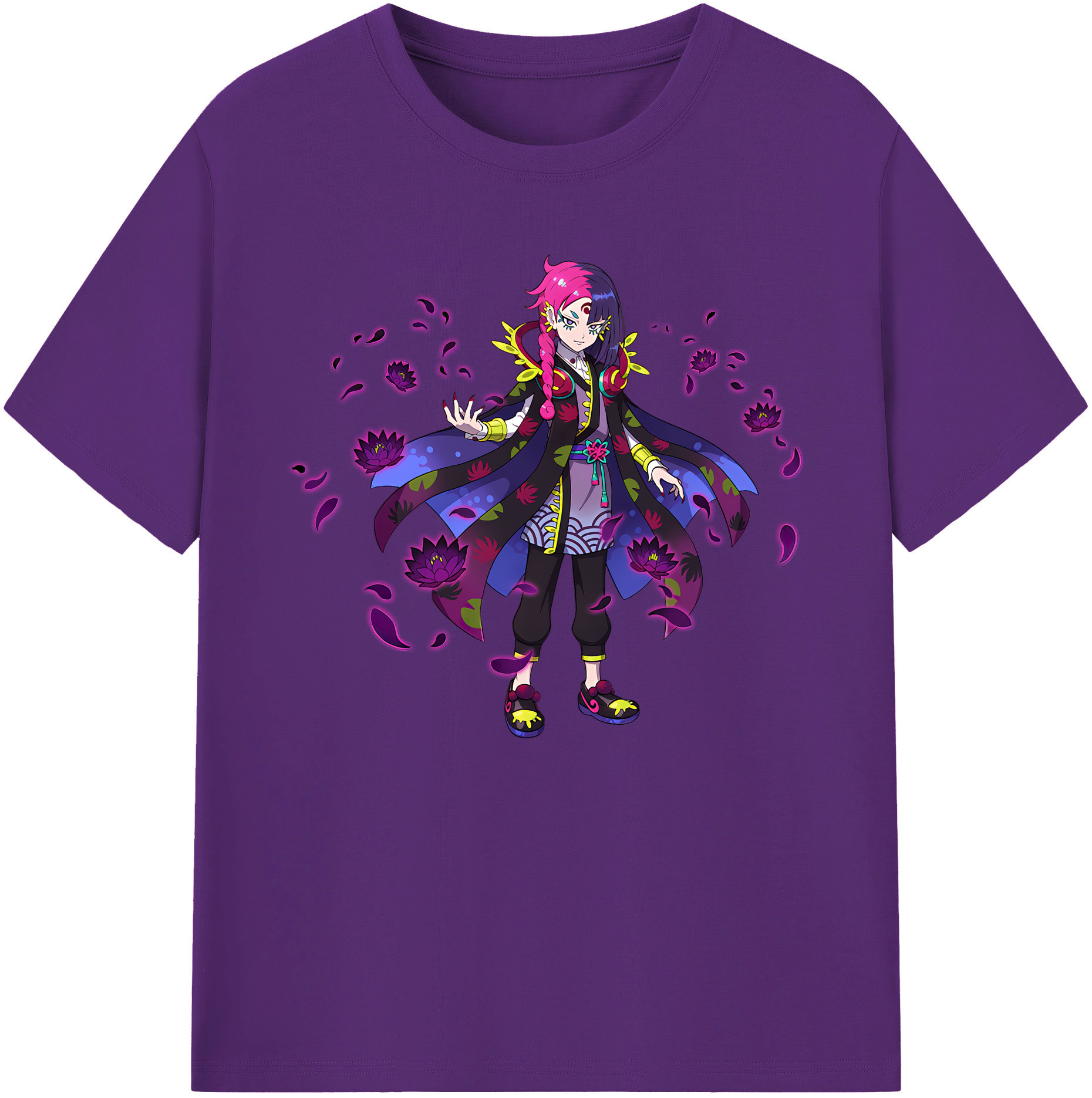 （画像用） 妖怪ウォッチ Yo-kai Watch 綿100％ メンズ半袖Tシャツ｜肌触りやわらか＆通気性