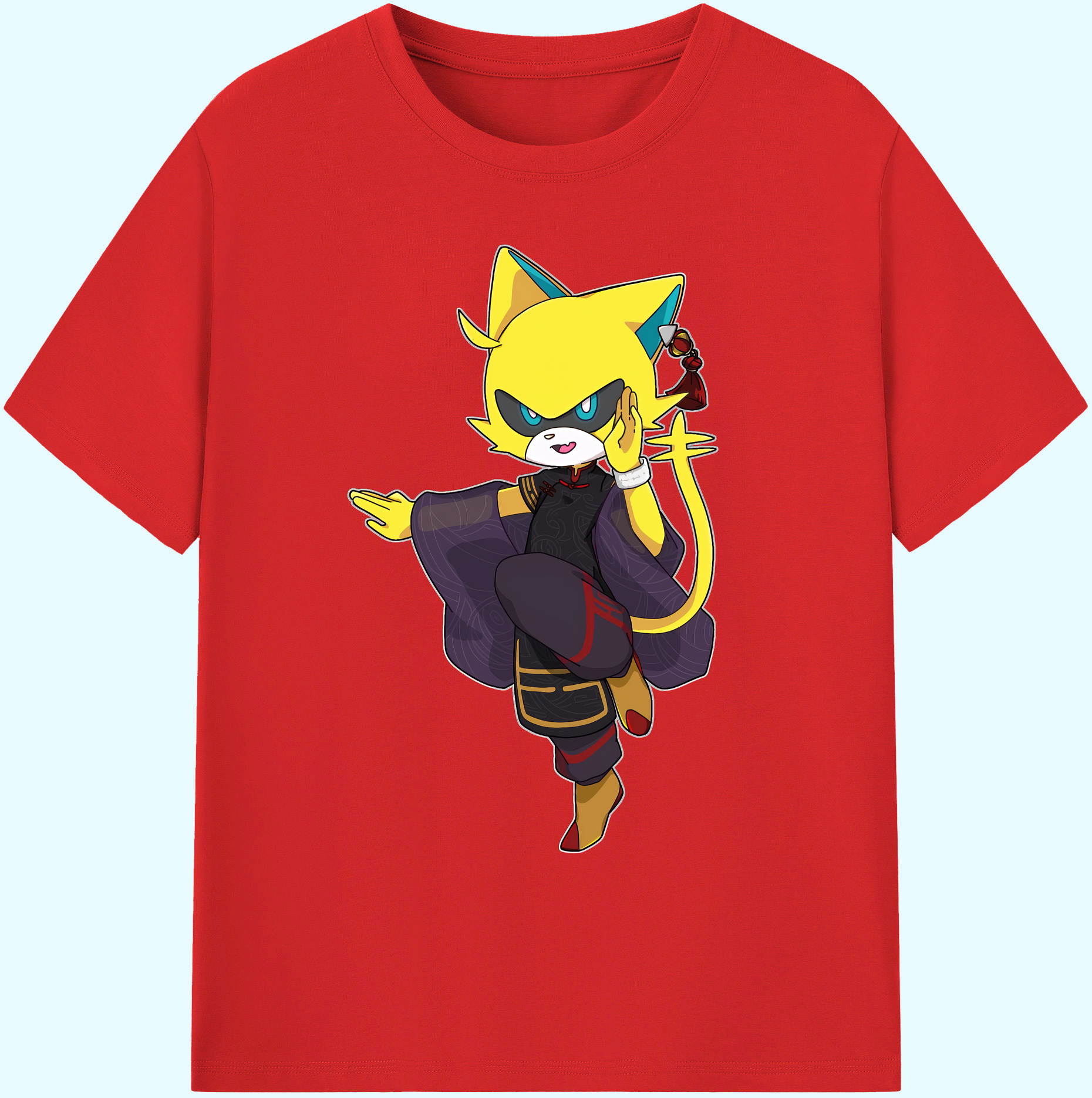 （画像用） 妖怪ウォッチ Yo-kai Watch 綿100％ メンズ半袖Tシャツ｜肌触りやわらか＆通気性