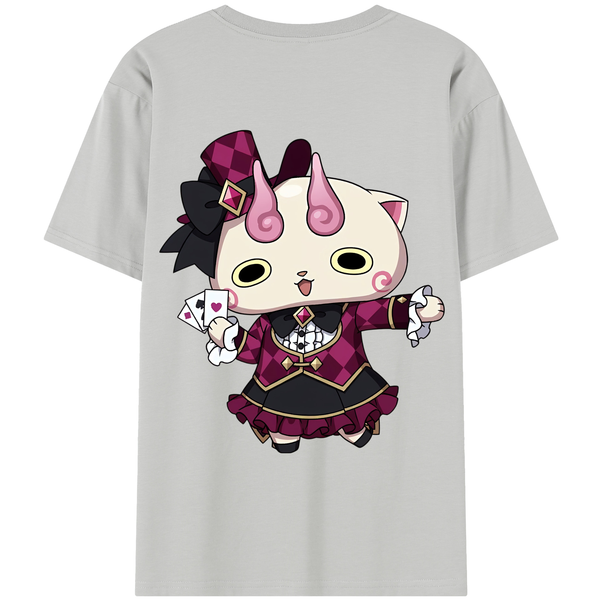 （画像用） 妖怪ウォッチ Yo-kai Watch レディース半袖Tシャツ(バックプリント)