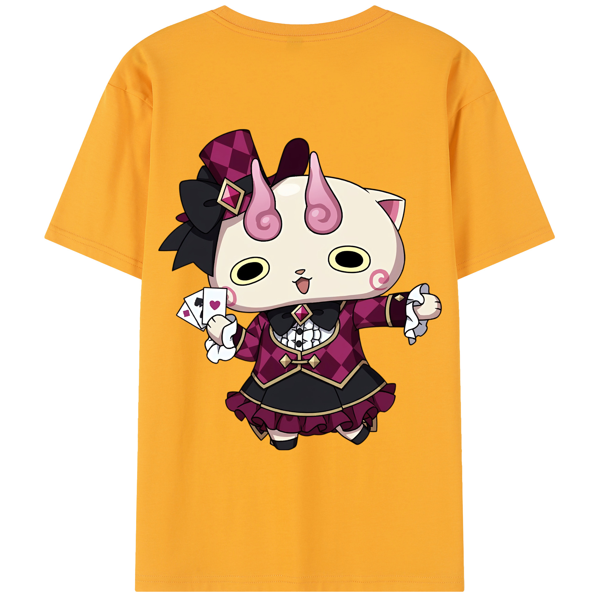 （画像用） 妖怪ウォッチ Yo-kai Watch レディース半袖Tシャツ(バックプリント)