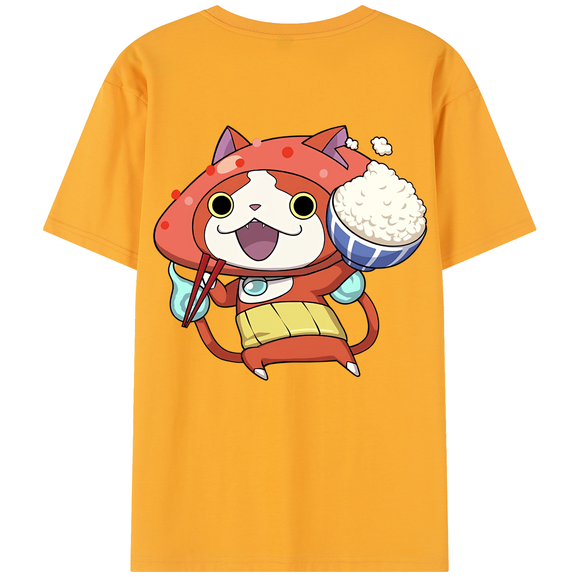 （画像用） 妖怪ウォッチ Yo-kai Watch レディース半袖Tシャツ(バックプリント)