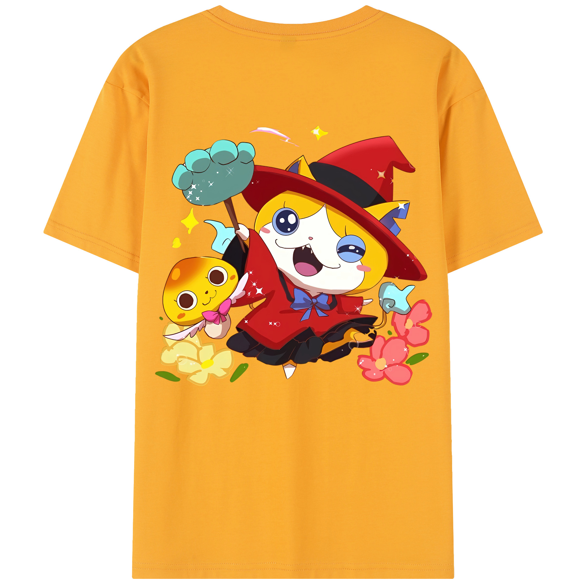 （画像用） 妖怪ウォッチ Yo-kai Watch レディース半袖Tシャツ(バックプリント)