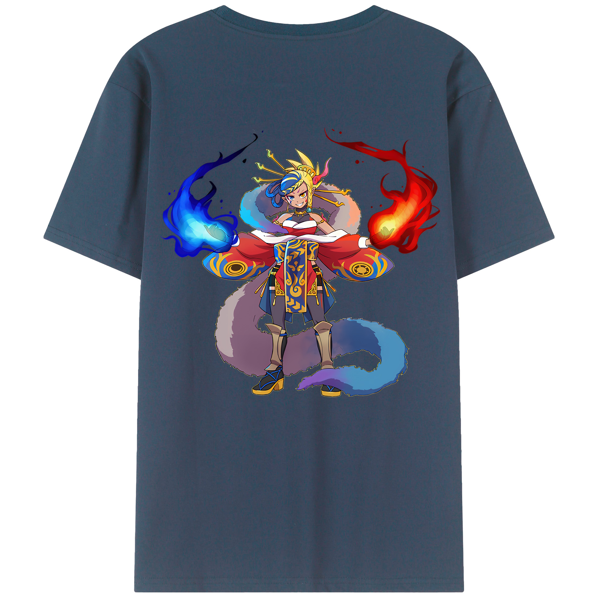 （画像用） 妖怪ウォッチ Yo-kai Watch レディース半袖Tシャツ(バックプリント)