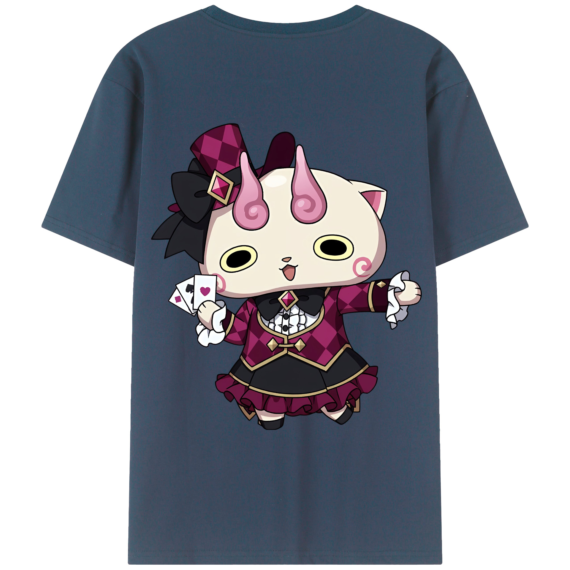 （画像用） 妖怪ウォッチ Yo-kai Watch レディース半袖Tシャツ(バックプリント)