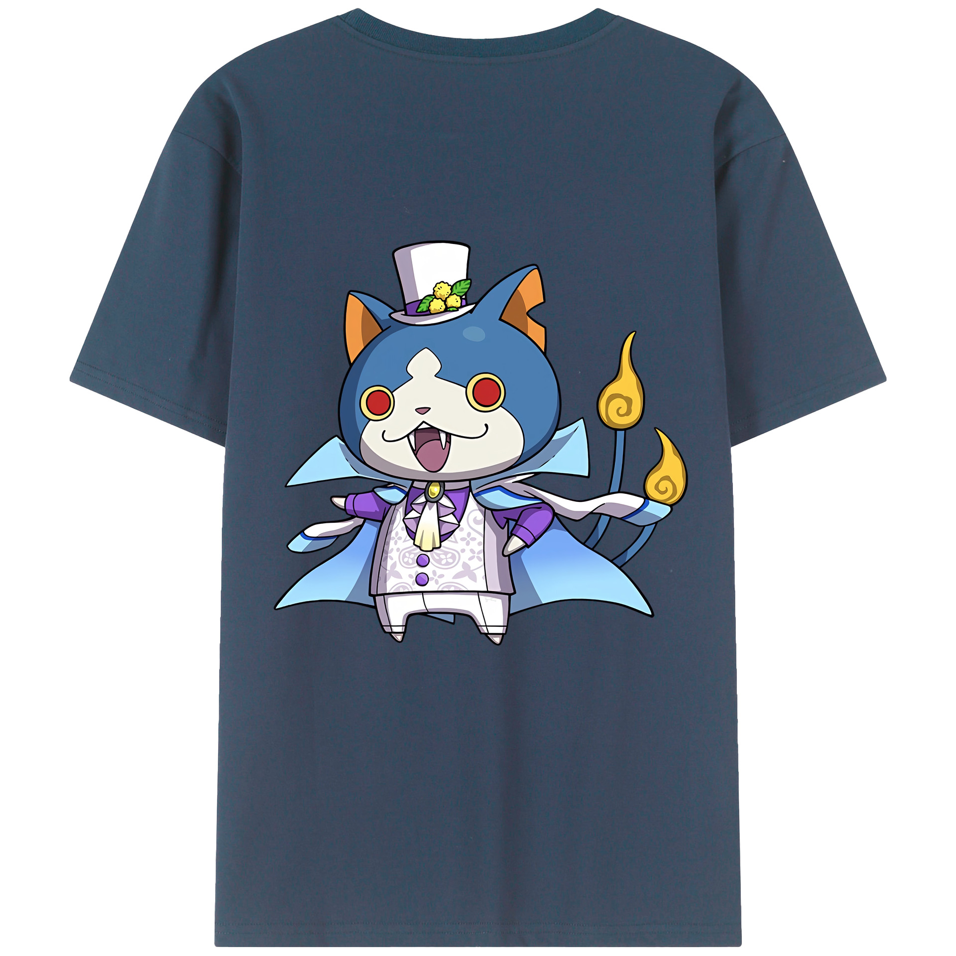 （画像用） 妖怪ウォッチ Yo-kai Watch レディース半袖Tシャツ(バックプリント)