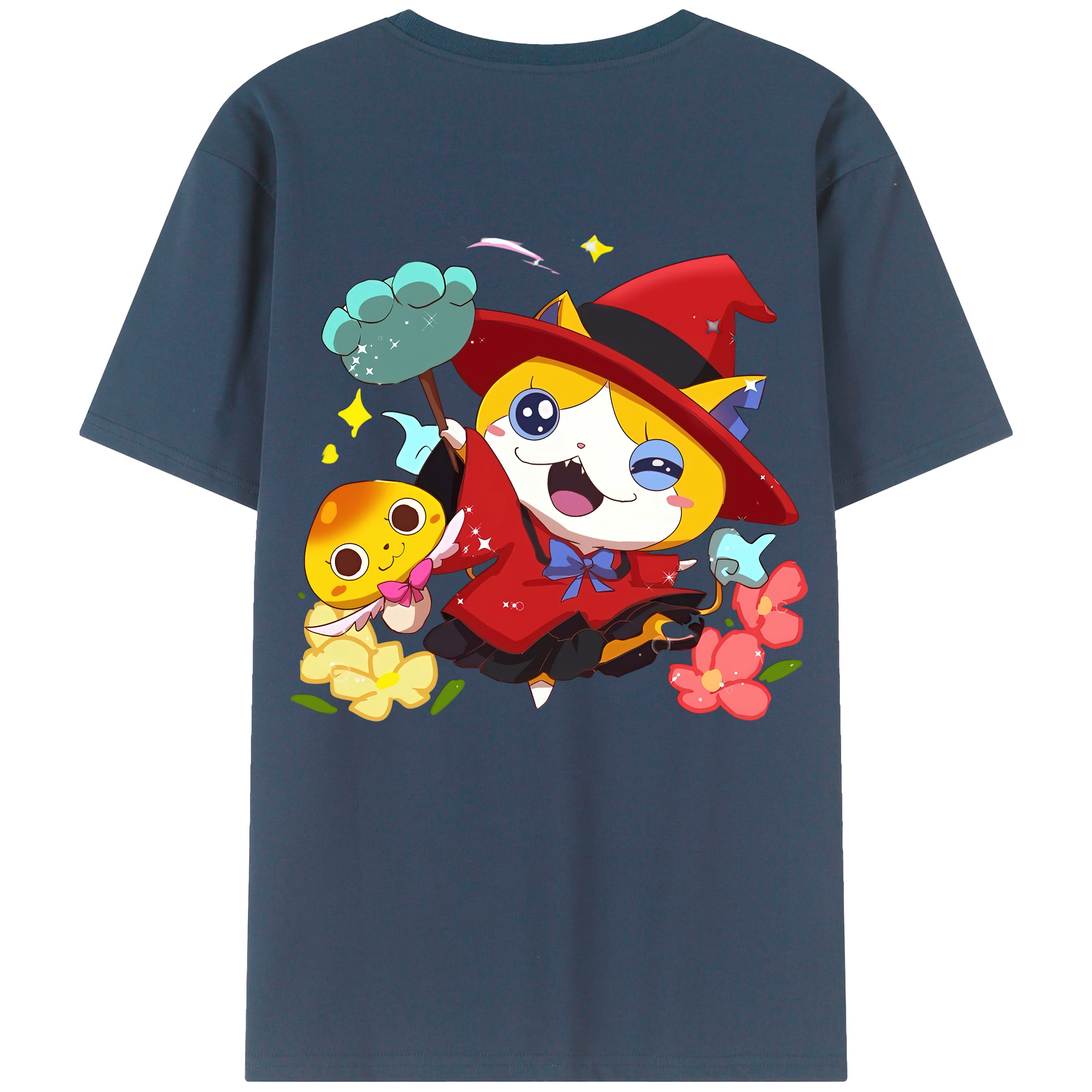 （画像用） 妖怪ウォッチ Yo-kai Watch レディース半袖Tシャツ(バックプリント)