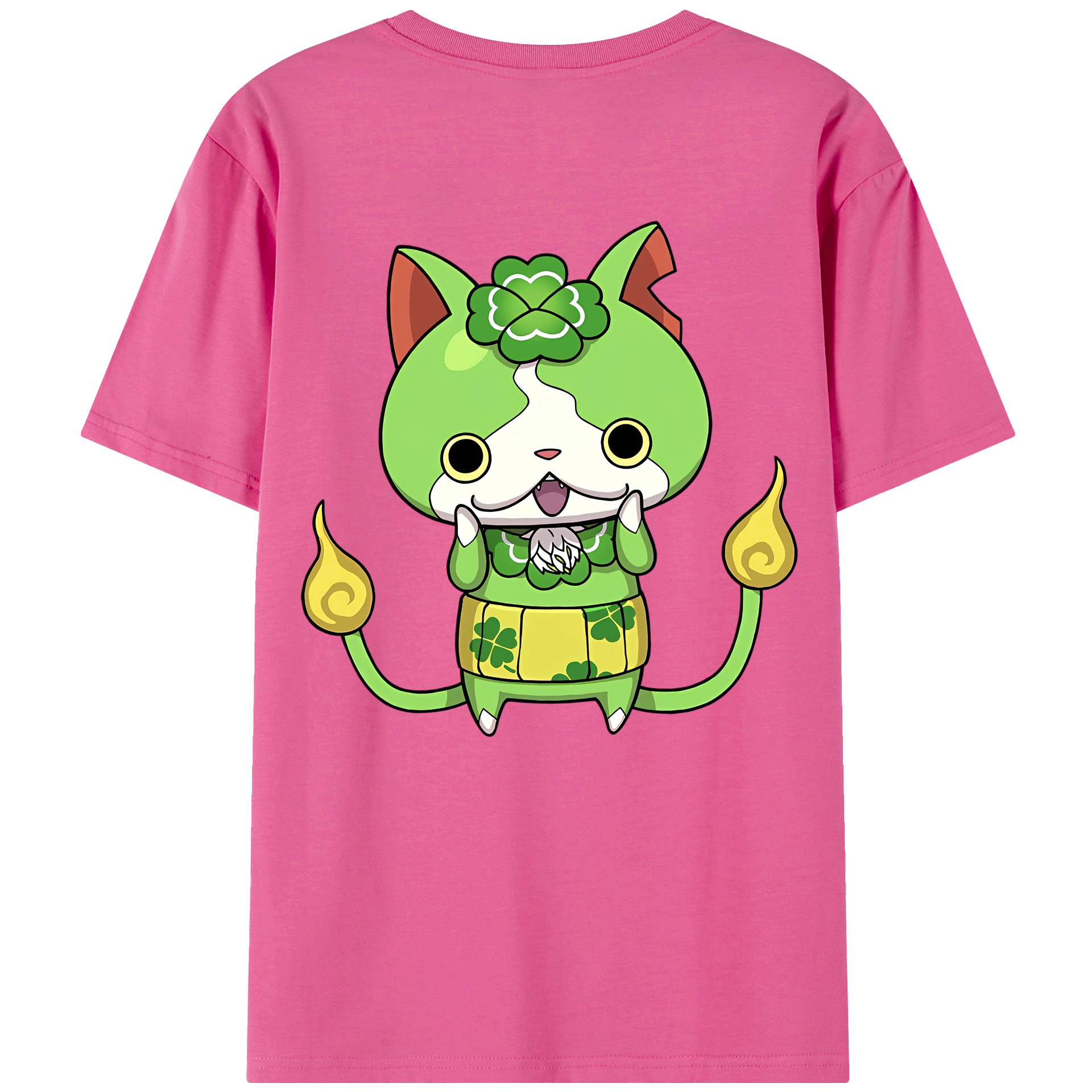 （画像用） 妖怪ウォッチ Yo-kai Watch レディース半袖Tシャツ(バックプリント)