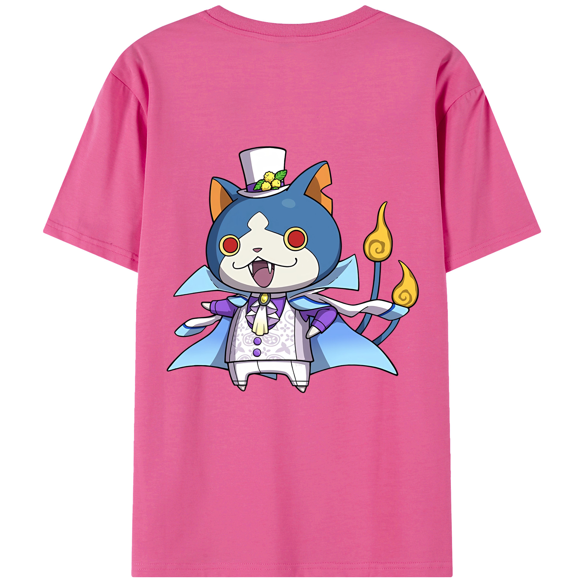 （画像用） 妖怪ウォッチ Yo-kai Watch レディース半袖Tシャツ(バックプリント)