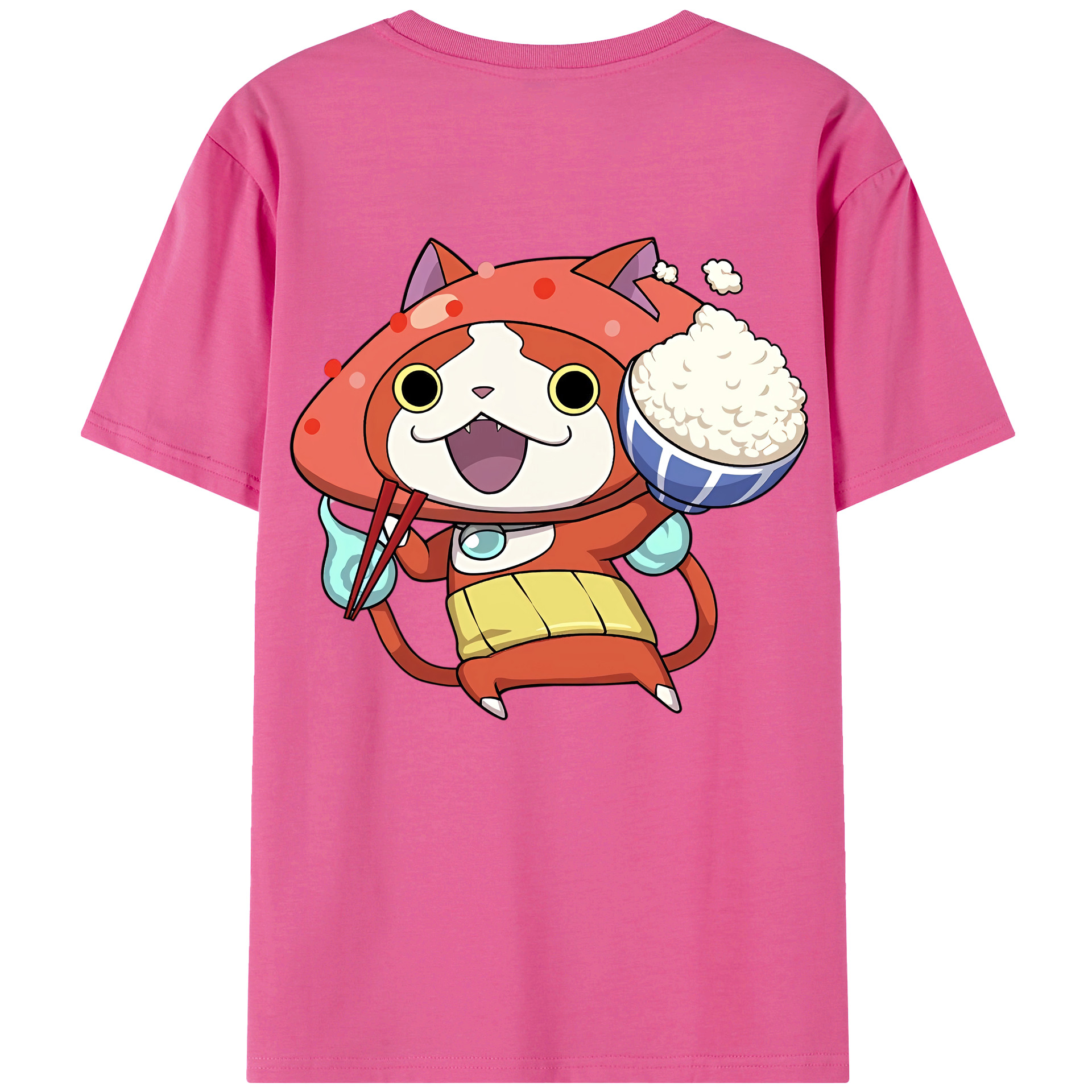 （画像用） 妖怪ウォッチ Yo-kai Watch レディース半袖Tシャツ(バックプリント)