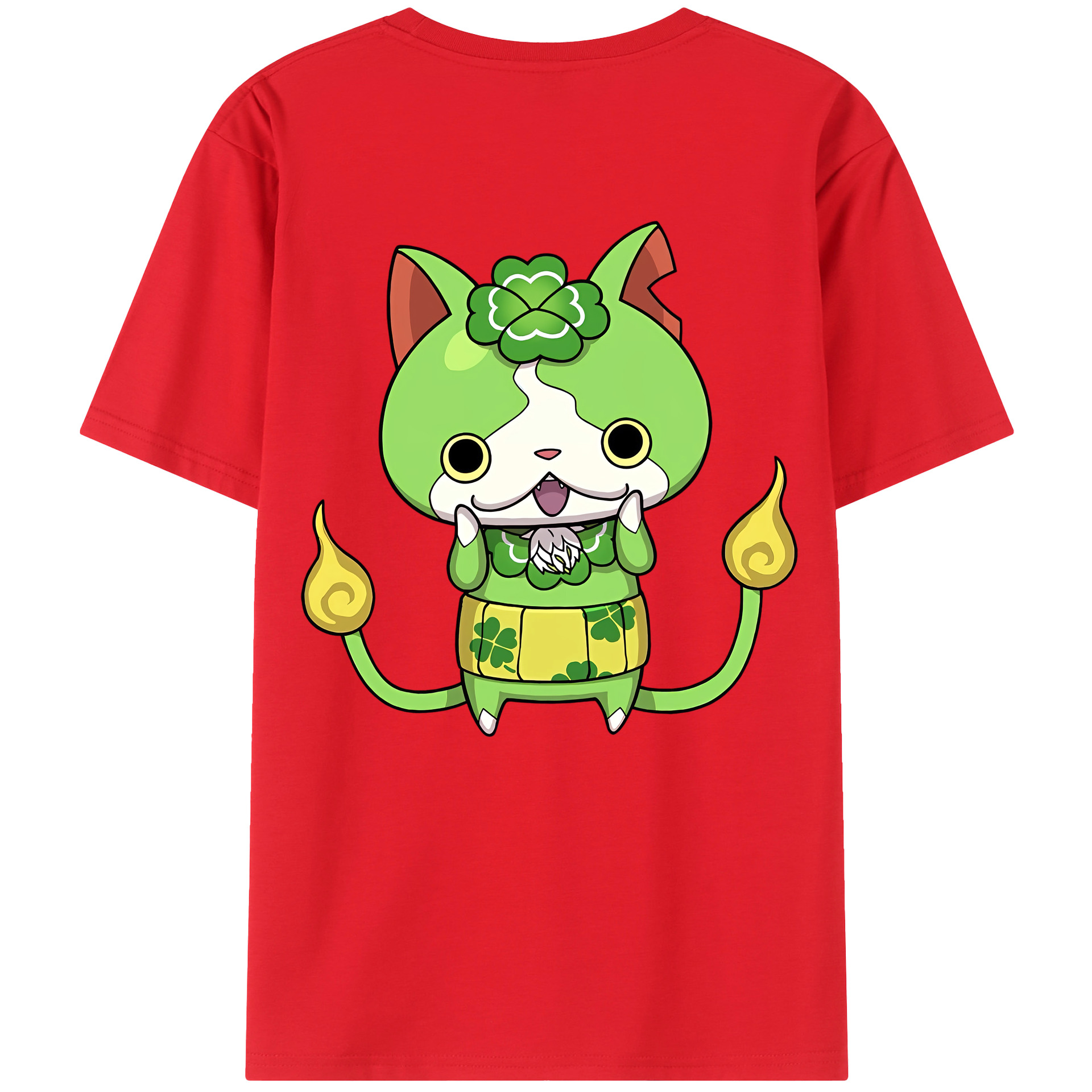 （画像用） 妖怪ウォッチ Yo-kai Watch レディース半袖Tシャツ(バックプリント)