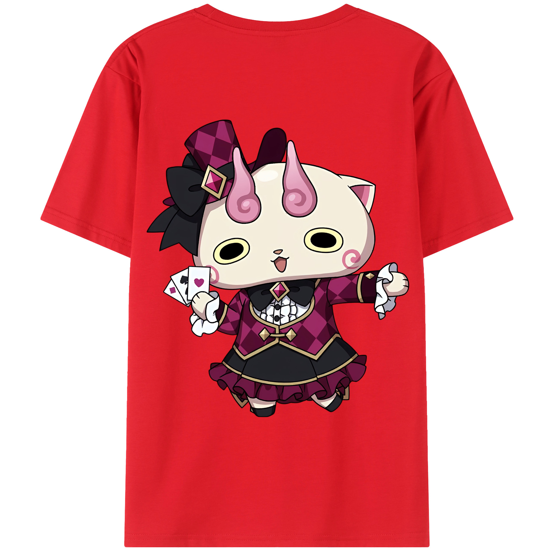 （画像用） 妖怪ウォッチ Yo-kai Watch レディース半袖Tシャツ(バックプリント)