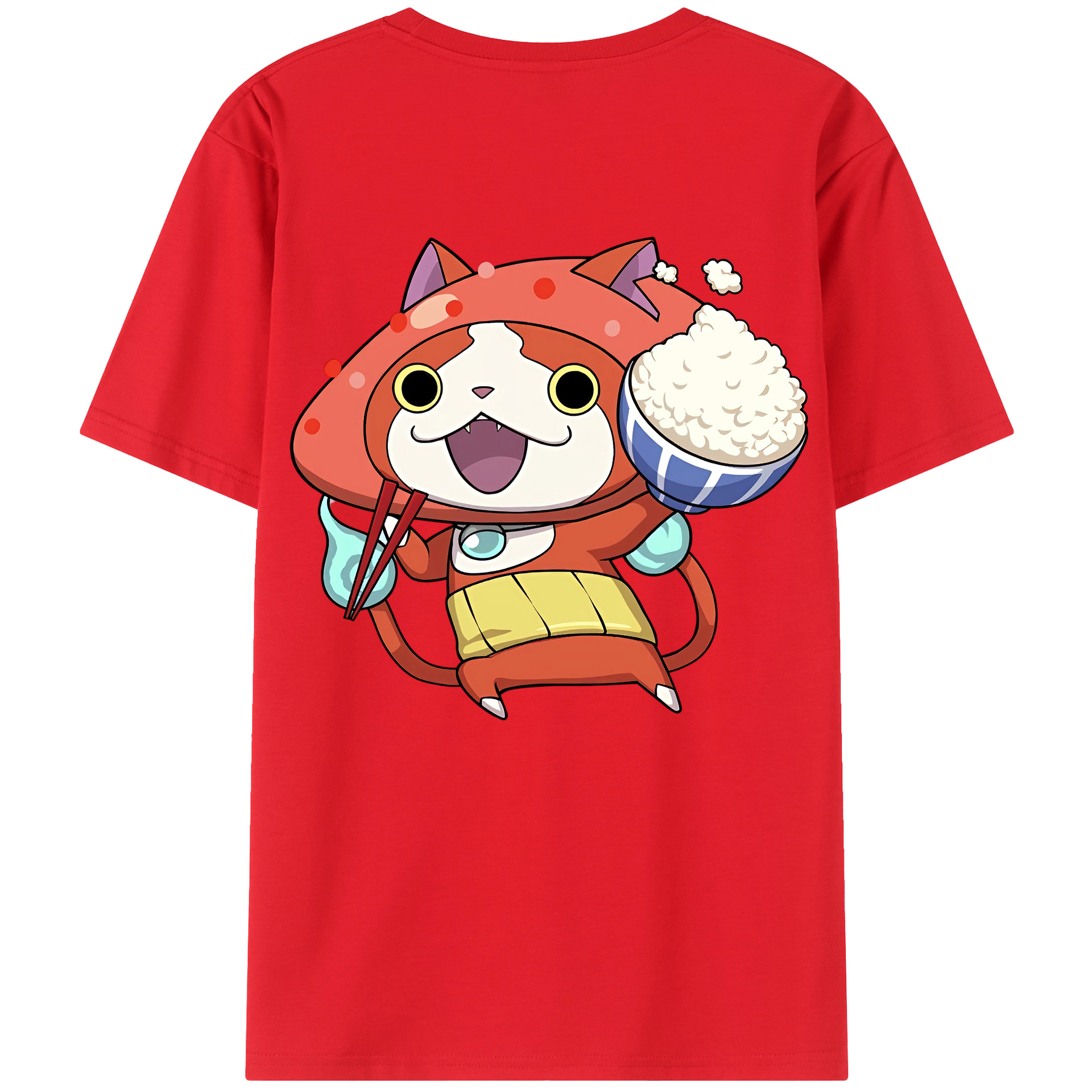 （画像用） 妖怪ウォッチ Yo-kai Watch レディース半袖Tシャツ(バックプリント)