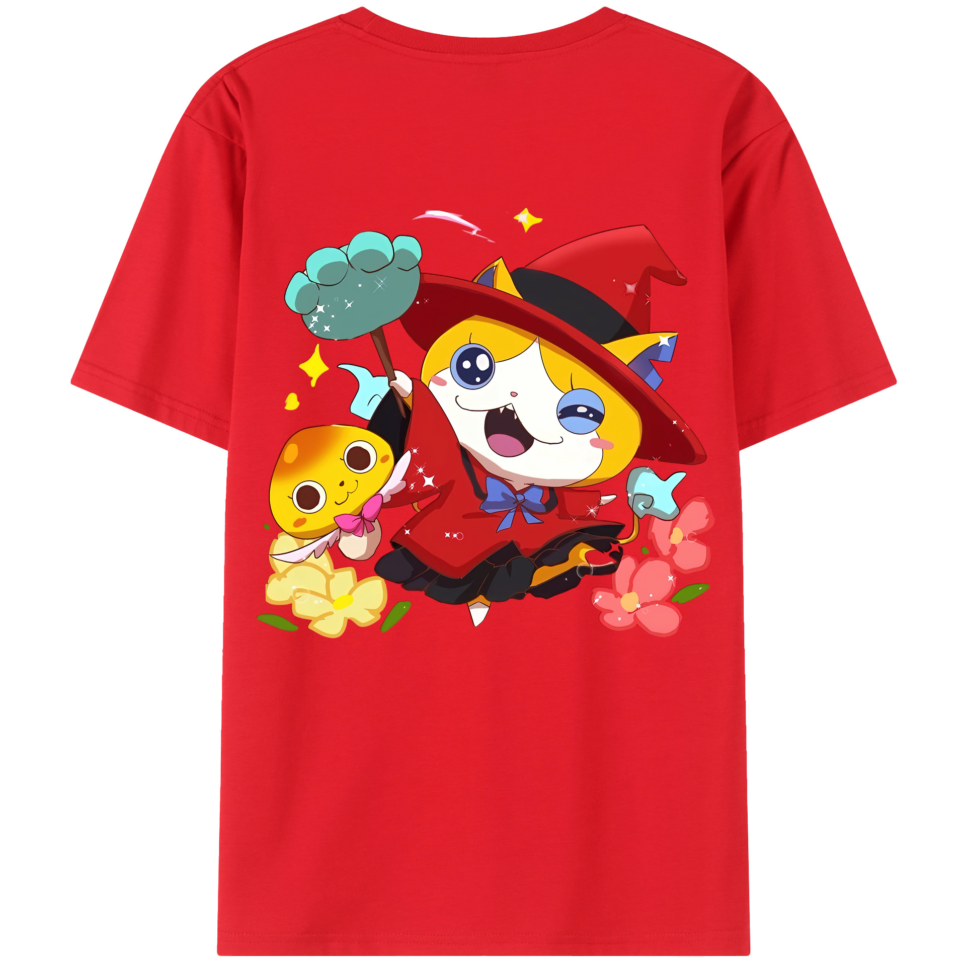 （画像用） 妖怪ウォッチ Yo-kai Watch レディース半袖Tシャツ(バックプリント)