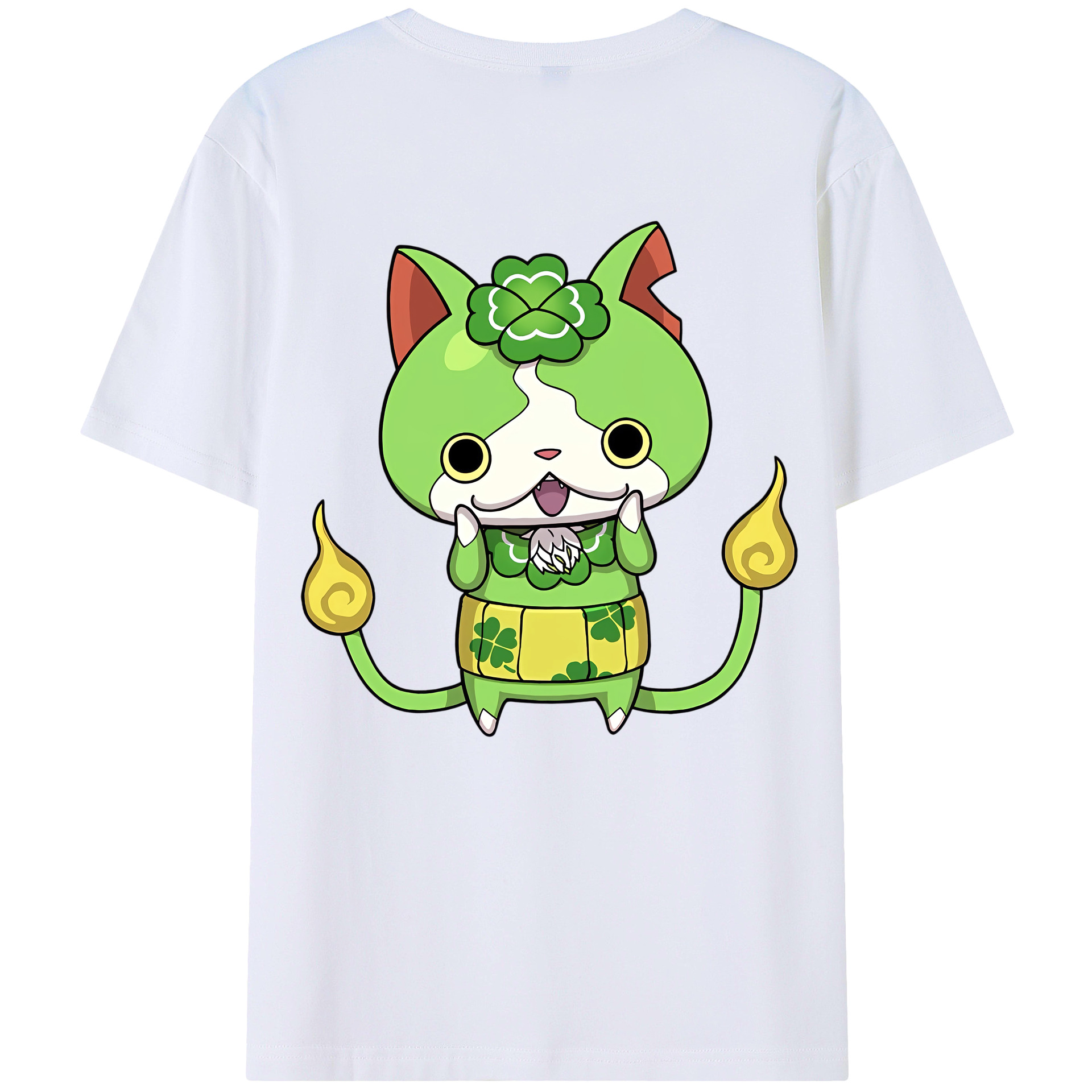 （画像用） 妖怪ウォッチ Yo-kai Watch レディース半袖Tシャツ(バックプリント)
