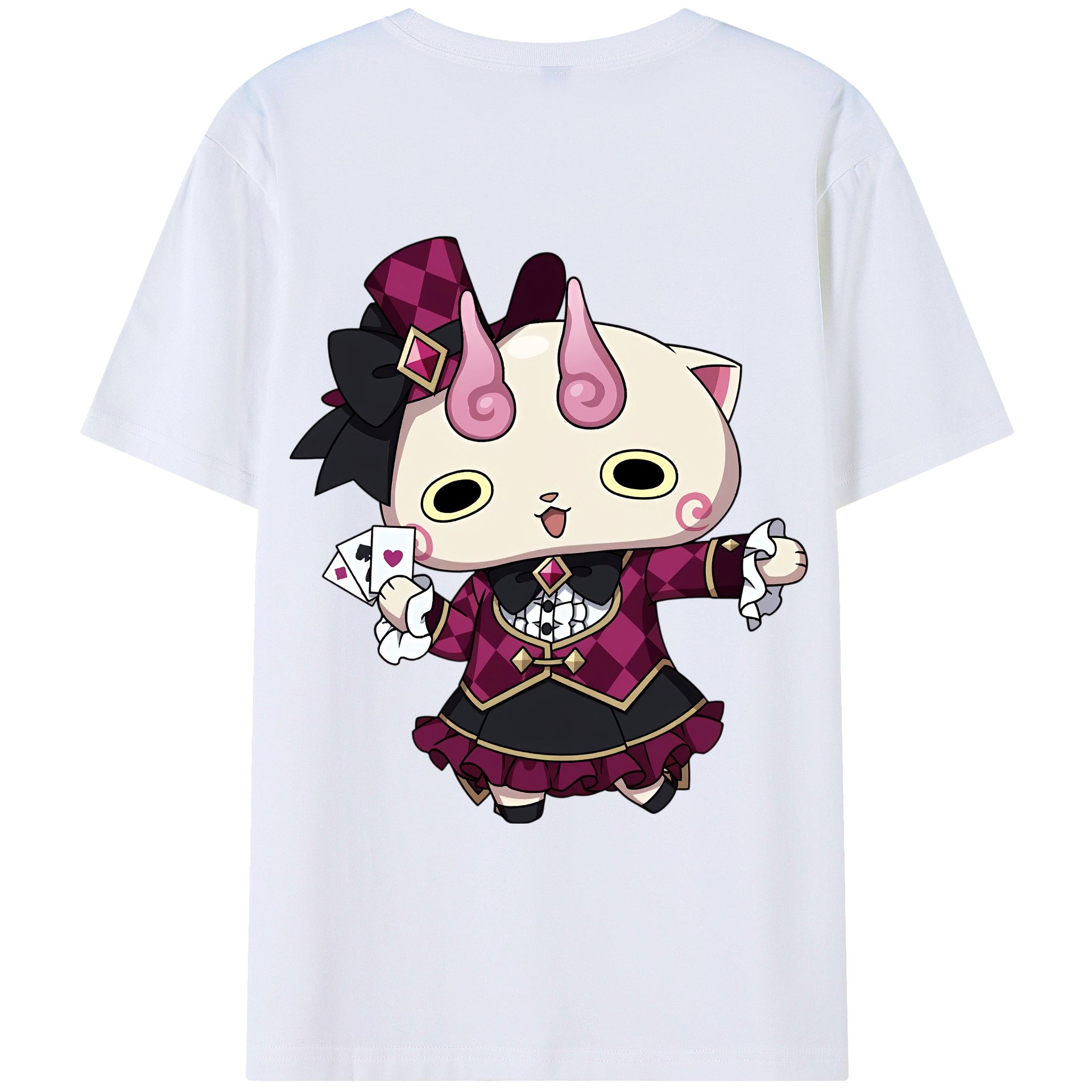 （画像用） 妖怪ウォッチ Yo-kai Watch レディース半袖Tシャツ(バックプリント)