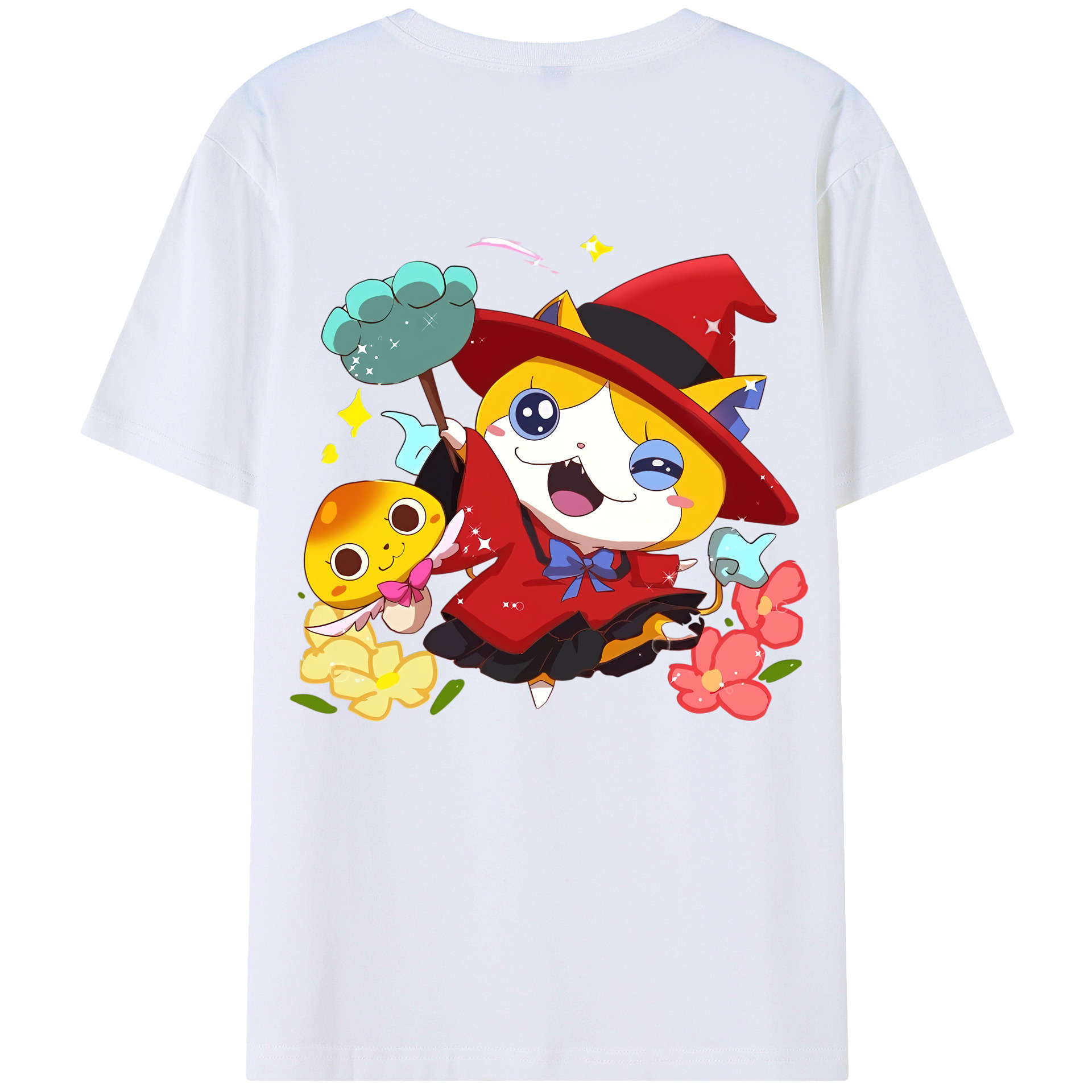 （画像用） 妖怪ウォッチ Yo-kai Watch レディース半袖Tシャツ(バックプリント)
