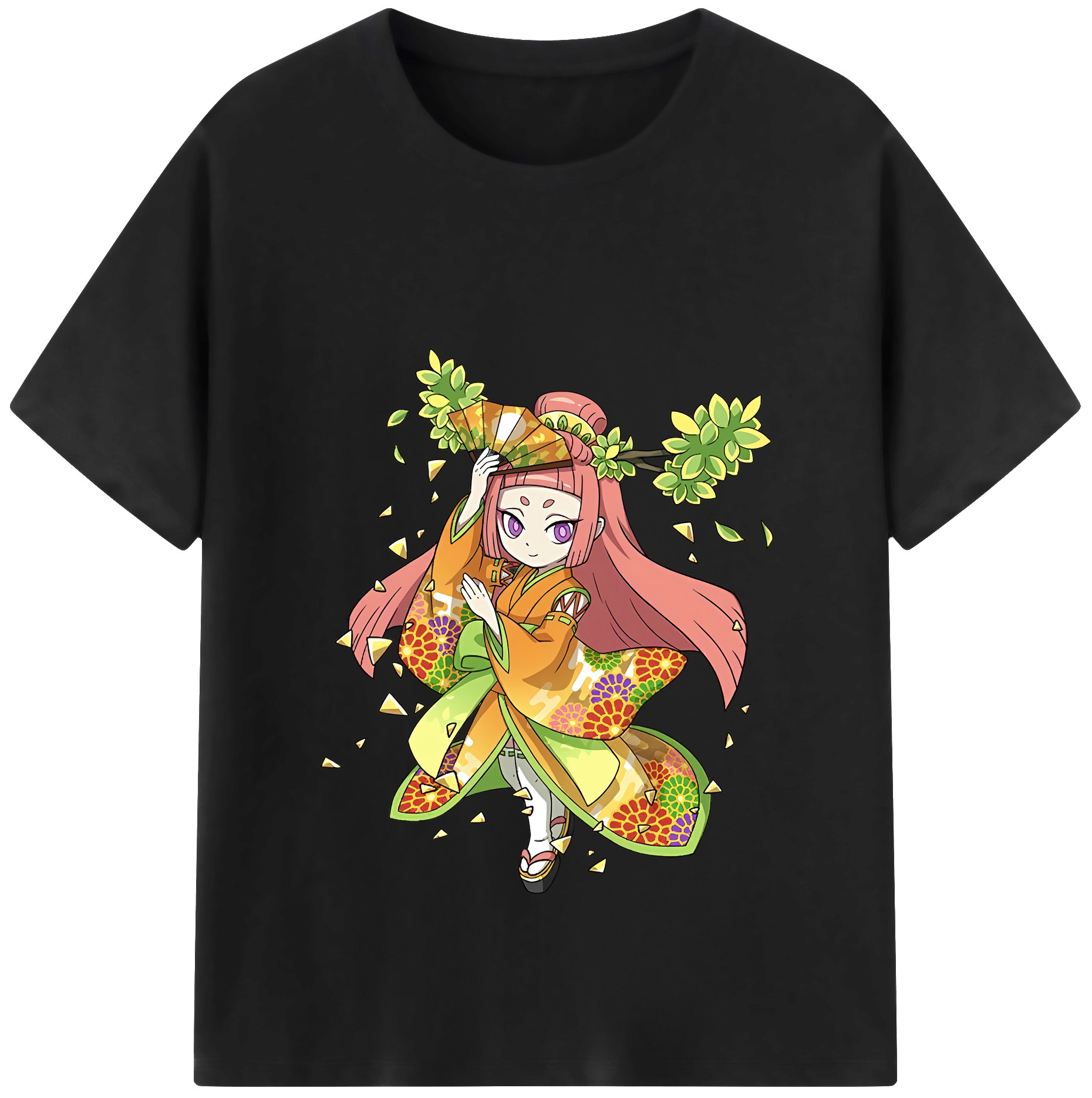 （画像用） 妖怪ウォッチ Yo-kai Watch レディースカジュアルプリントTシャツ（綿100％）