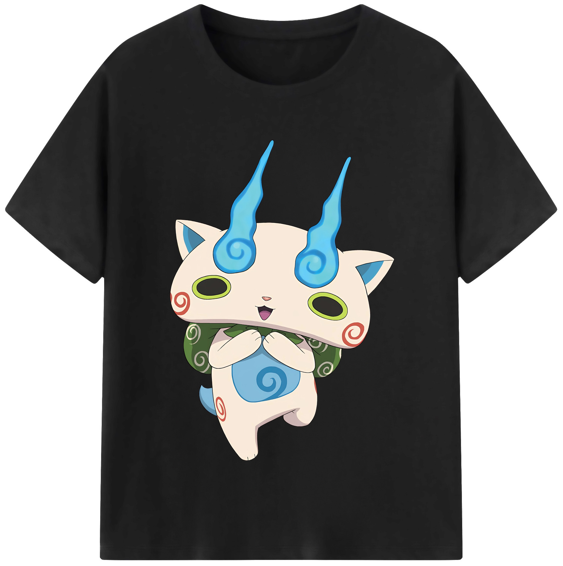 （画像用） 妖怪ウォッチ Yo-kai Watch レディースカジュアルプリントTシャツ（綿100％）