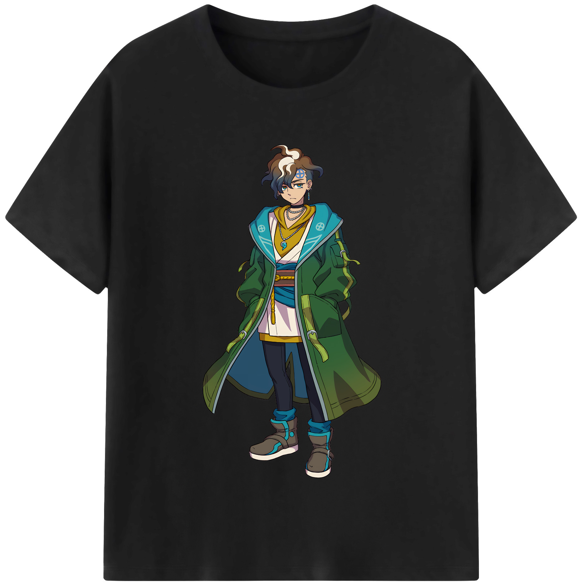 （画像用） 妖怪ウォッチ Yo-kai Watch レディースカジュアルプリントTシャツ（綿100％）