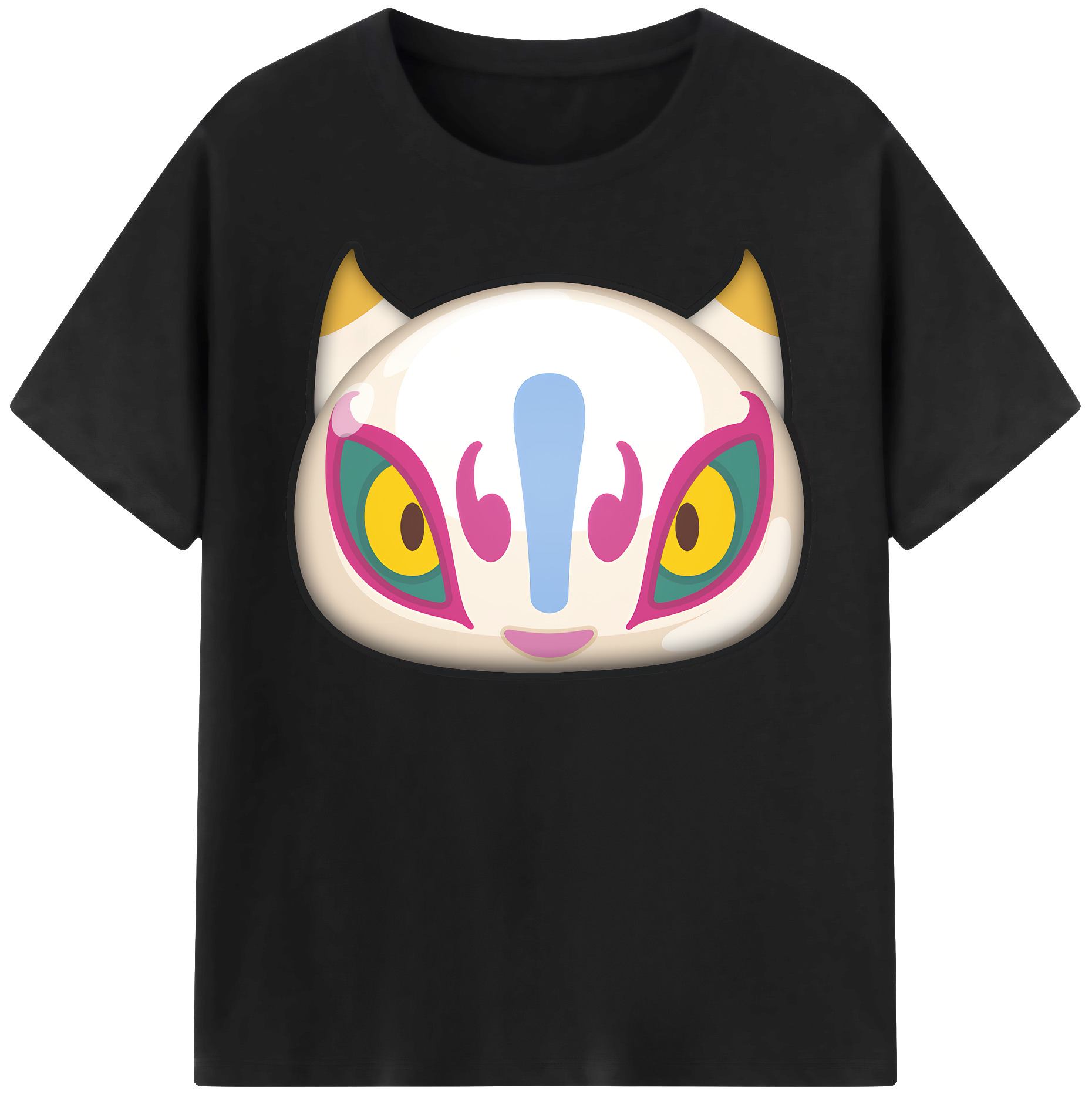 （画像用） 妖怪ウォッチ Yo-kai Watch レディースカジュアルプリントTシャツ（綿100％）