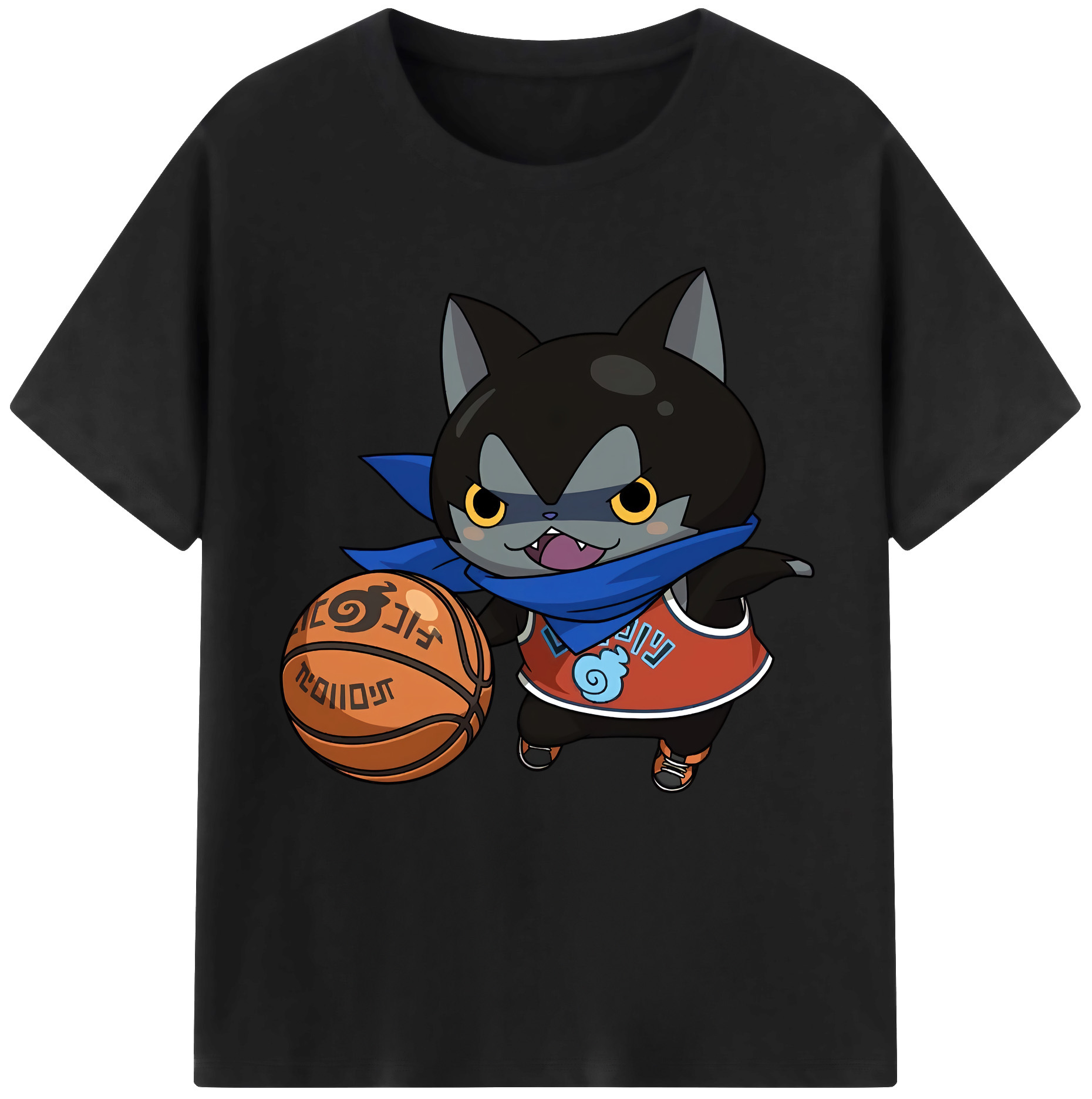 （画像用） 妖怪ウォッチ Yo-kai Watch レディースカジュアルプリントTシャツ（綿100％）