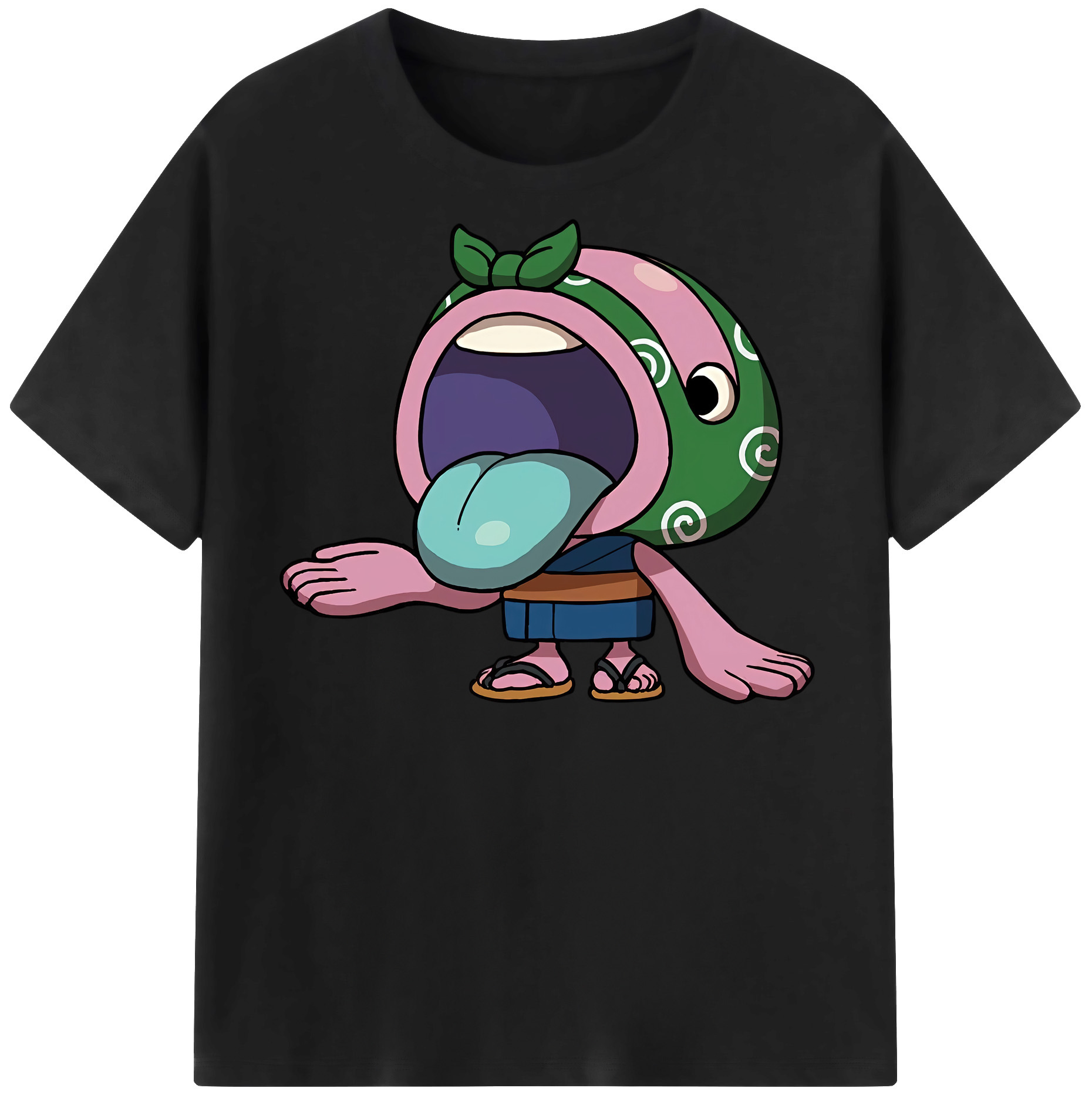 （画像用） 妖怪ウォッチ Yo-kai Watch レディースカジュアルプリントTシャツ（綿100％）