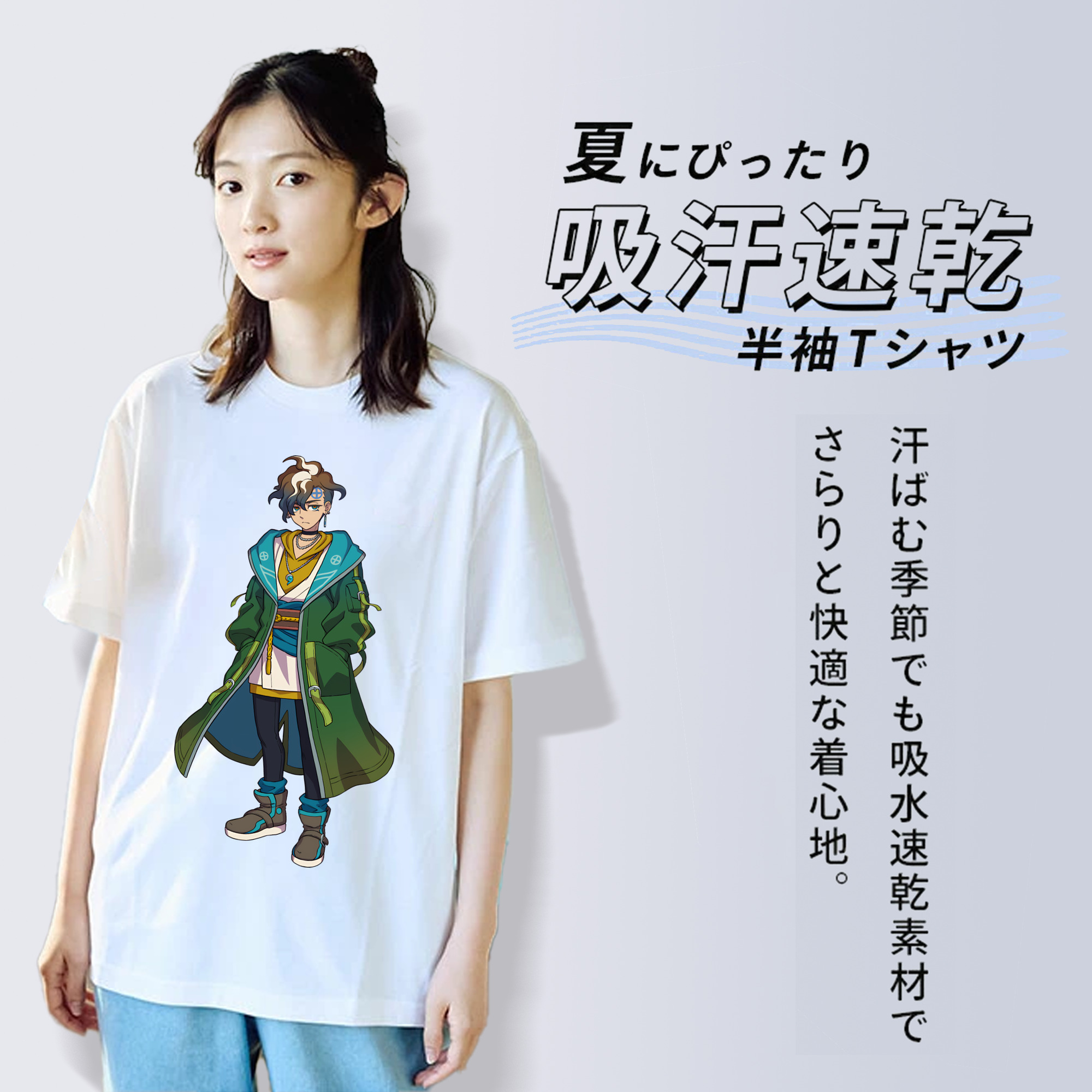 妖怪ウォッチ Yo-kai Watch レディースカジュアルプリントTシャツ（綿100％）