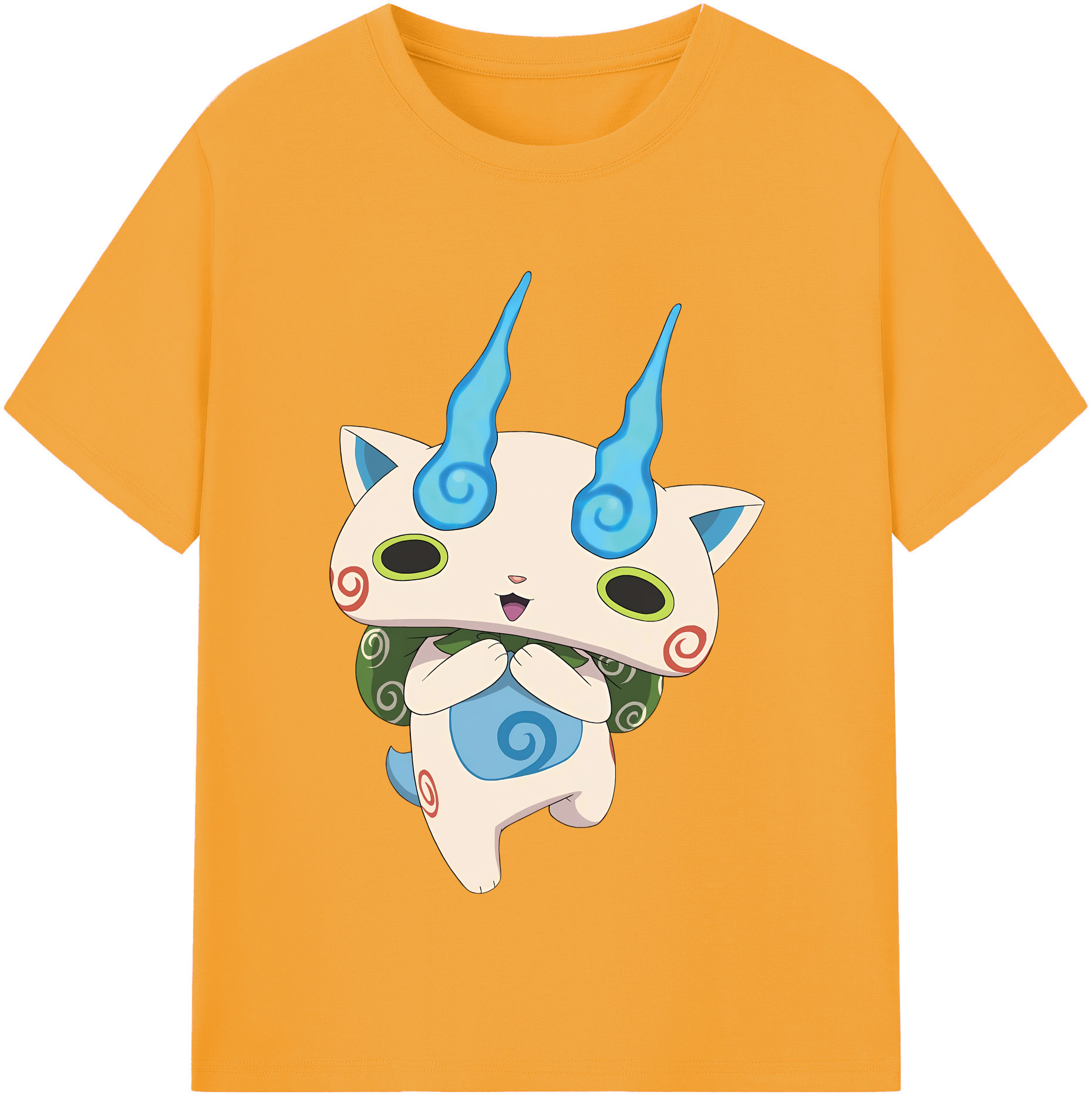 （画像用） 妖怪ウォッチ Yo-kai Watch レディースカジュアルプリントTシャツ（綿100％）